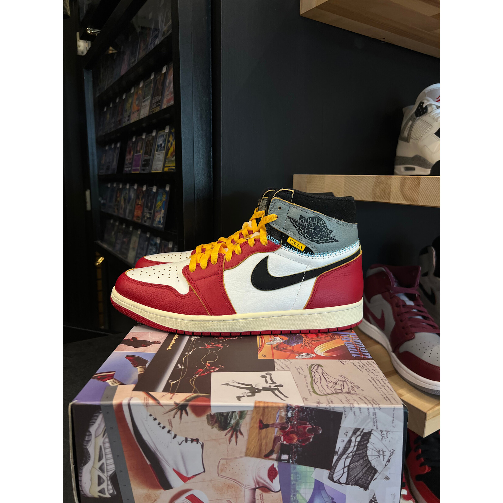 Jordan Jordan 1 Retro High OG SP Union LA Chicago Shadow Size 11.5, PREOWNED