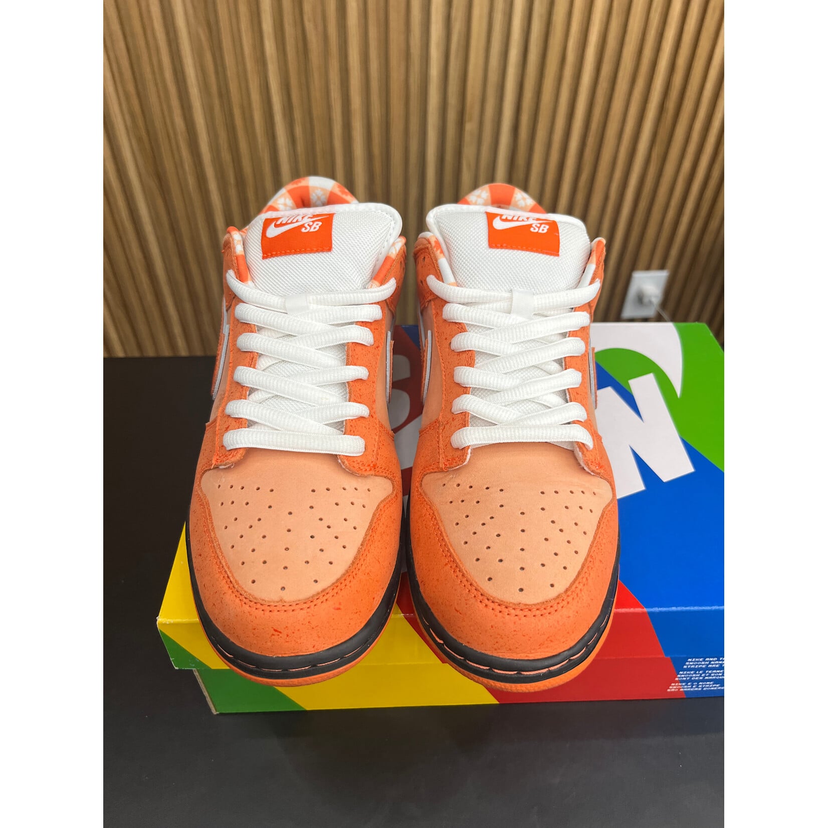 Nike Nike SB Dunk Low Concepts Orange Lobster Size 10, PREOWNED