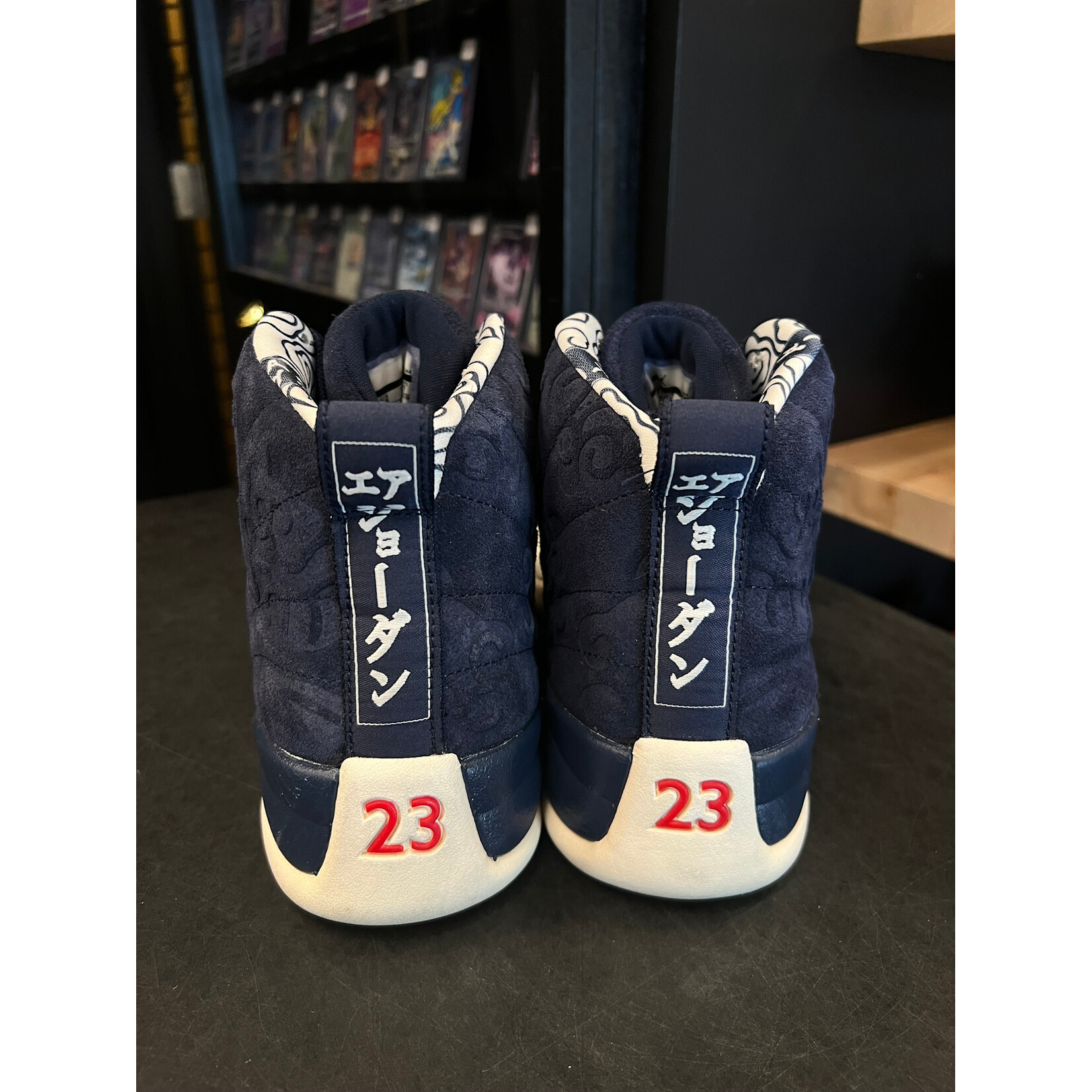 Jordan Jordan 12 Retro International Flight Size 9, PREOWNED NO BOX