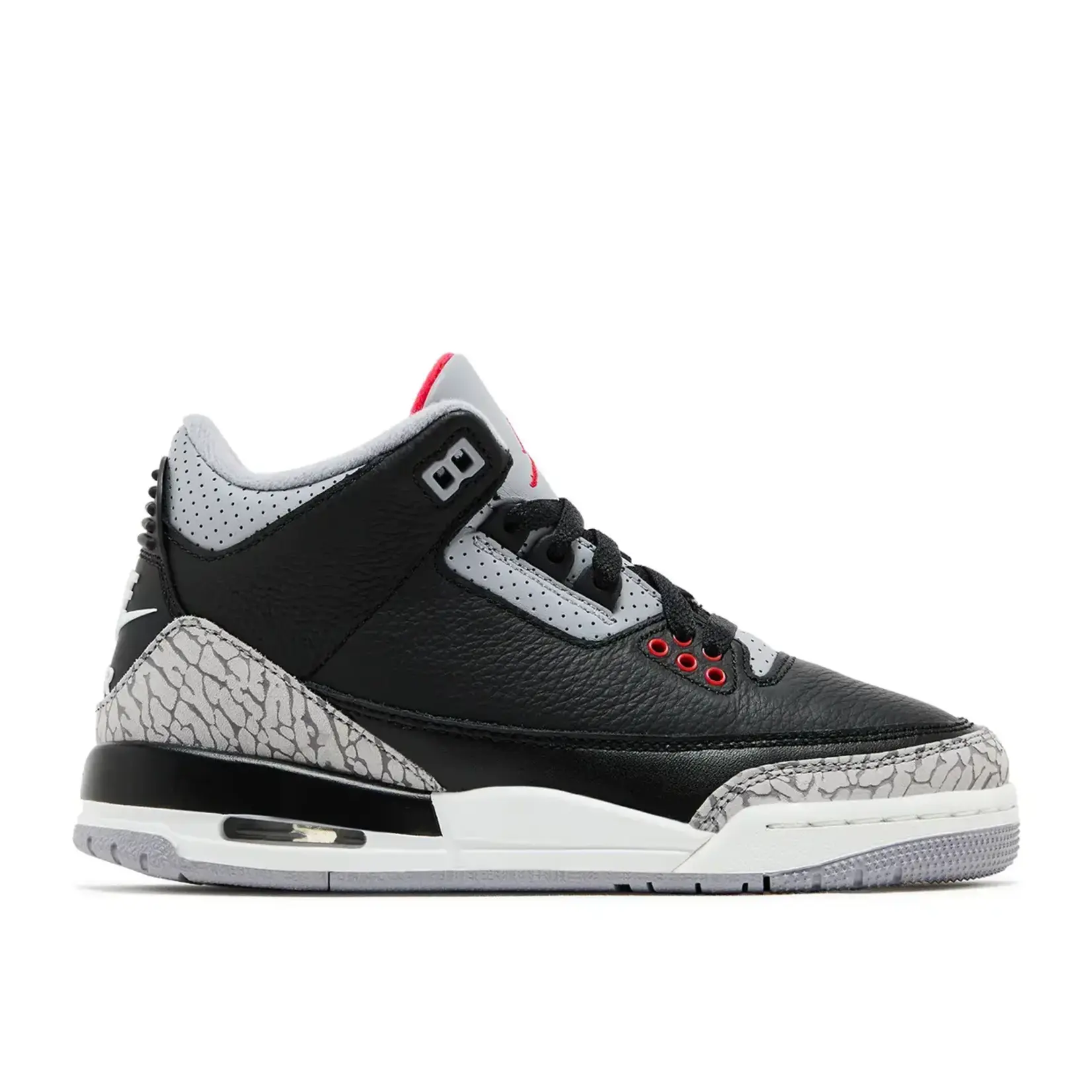 Jordan Jordan 3 Retro Black Cement (2024) (GS) Size 7, DS BRAND NEW