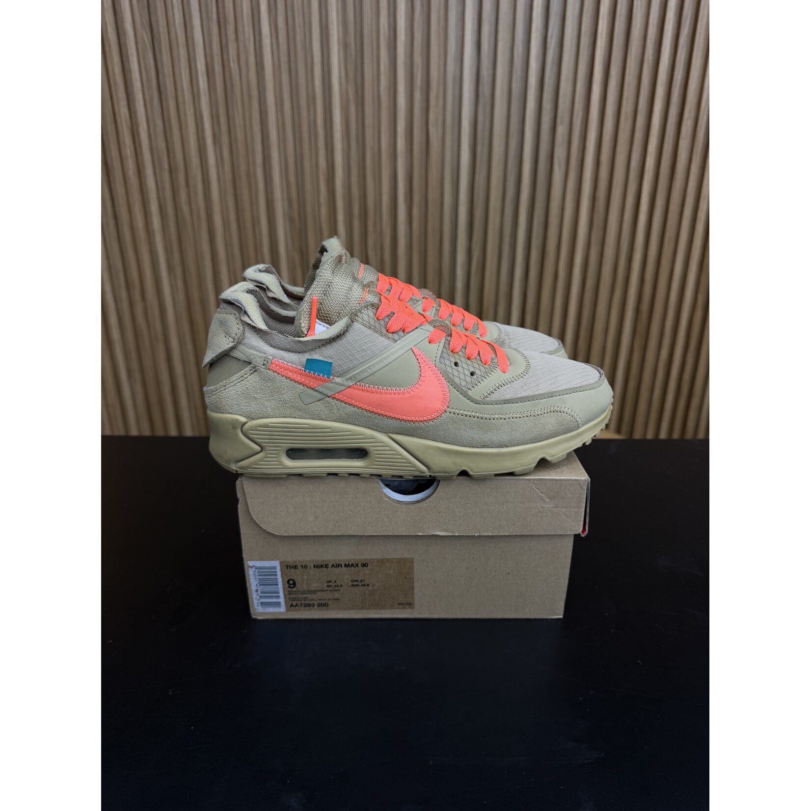 Nike Nike Air Max 90 Off-White Desert Ore Size 9, PREOWNED