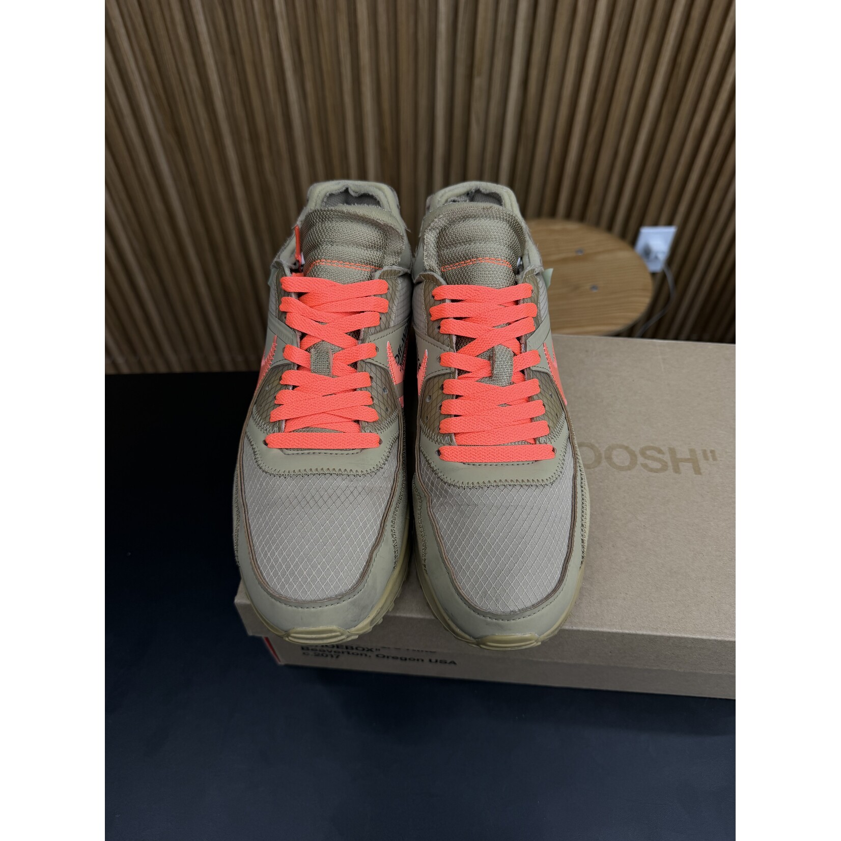 Nike Nike Air Max 90 Off-White Desert Ore Size 9, PREOWNED