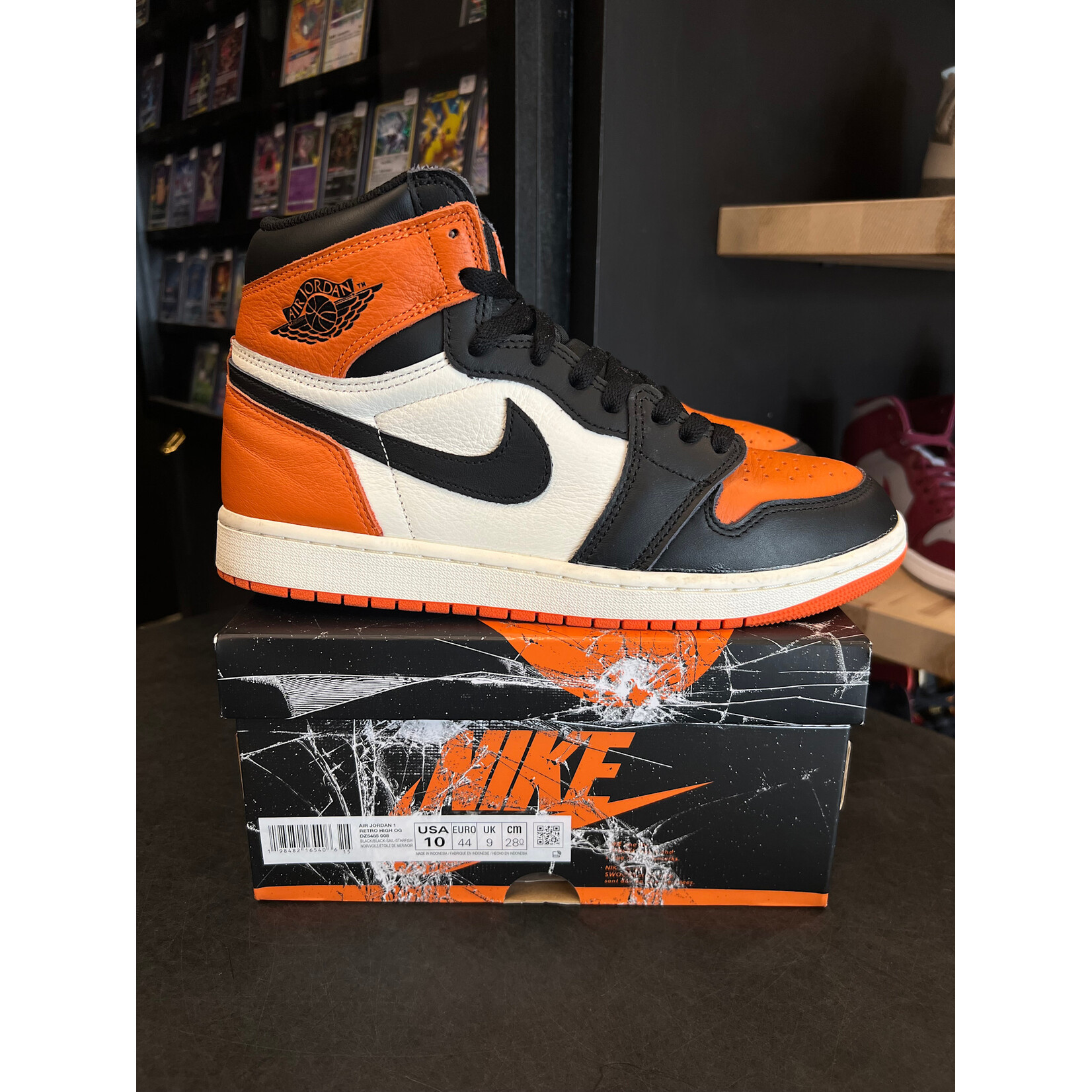 Jordan Jordan 1 Retro High OG Shattered Backboard (2025) Size 10, PREOWNED
