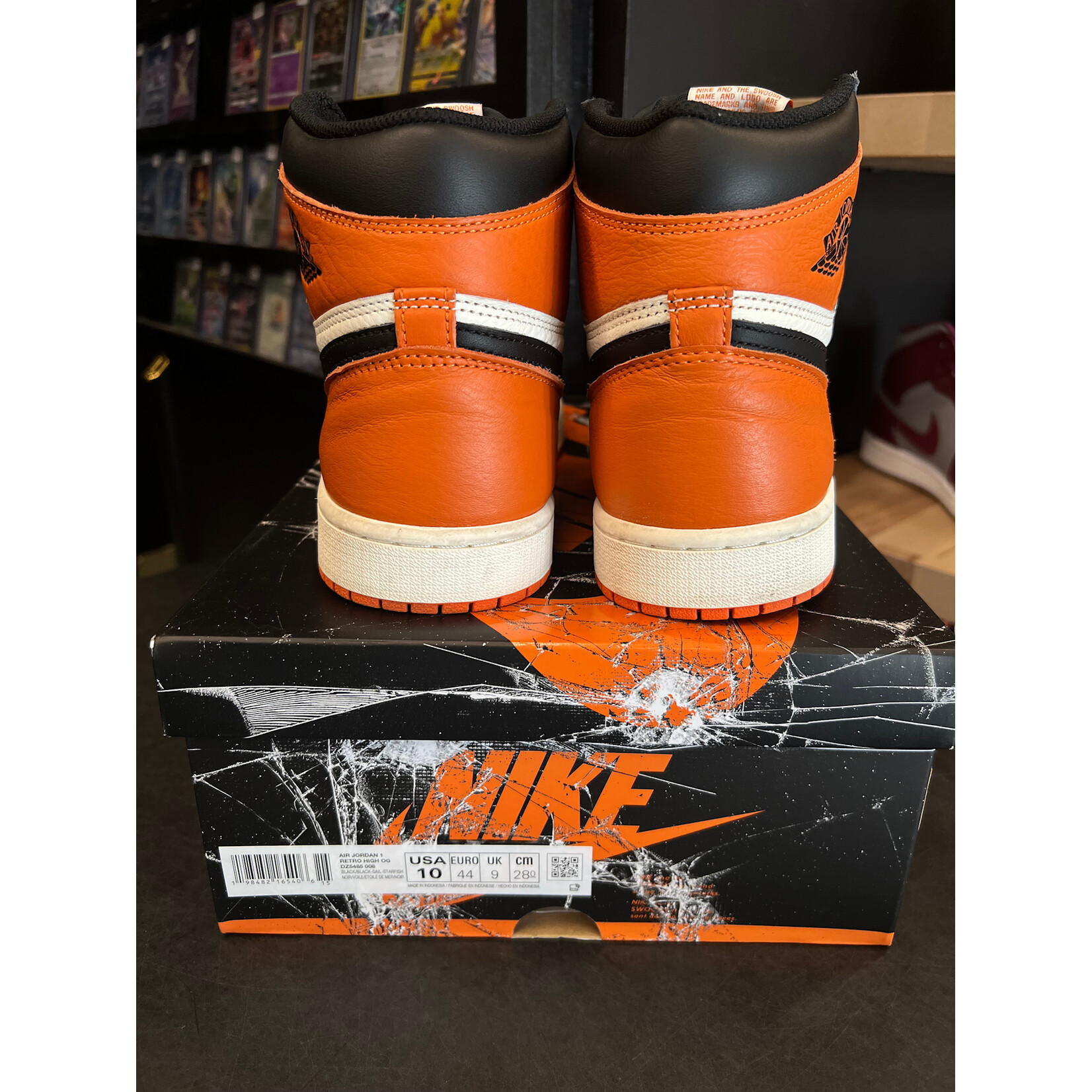 Jordan Jordan 1 Retro High OG Shattered Backboard (2025) Size 10, PREOWNED