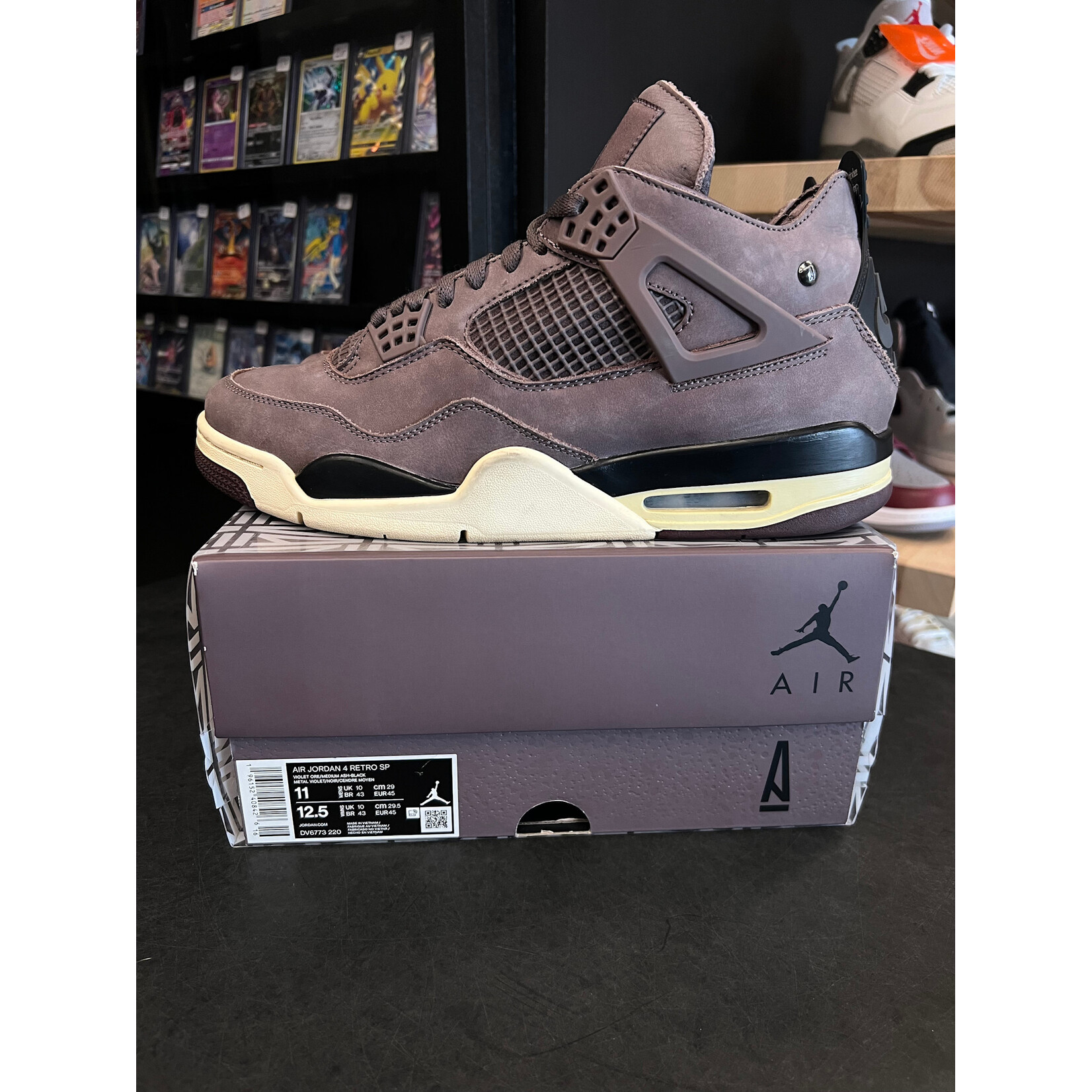 Jordan Jordan 4 Retro SP A Ma Maniére Violet Ore Size 11, PREOWNED