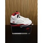 Jordan Jordan 5 Retro Fire Red Black Tongue (2025) Size 12, PREOWNED*