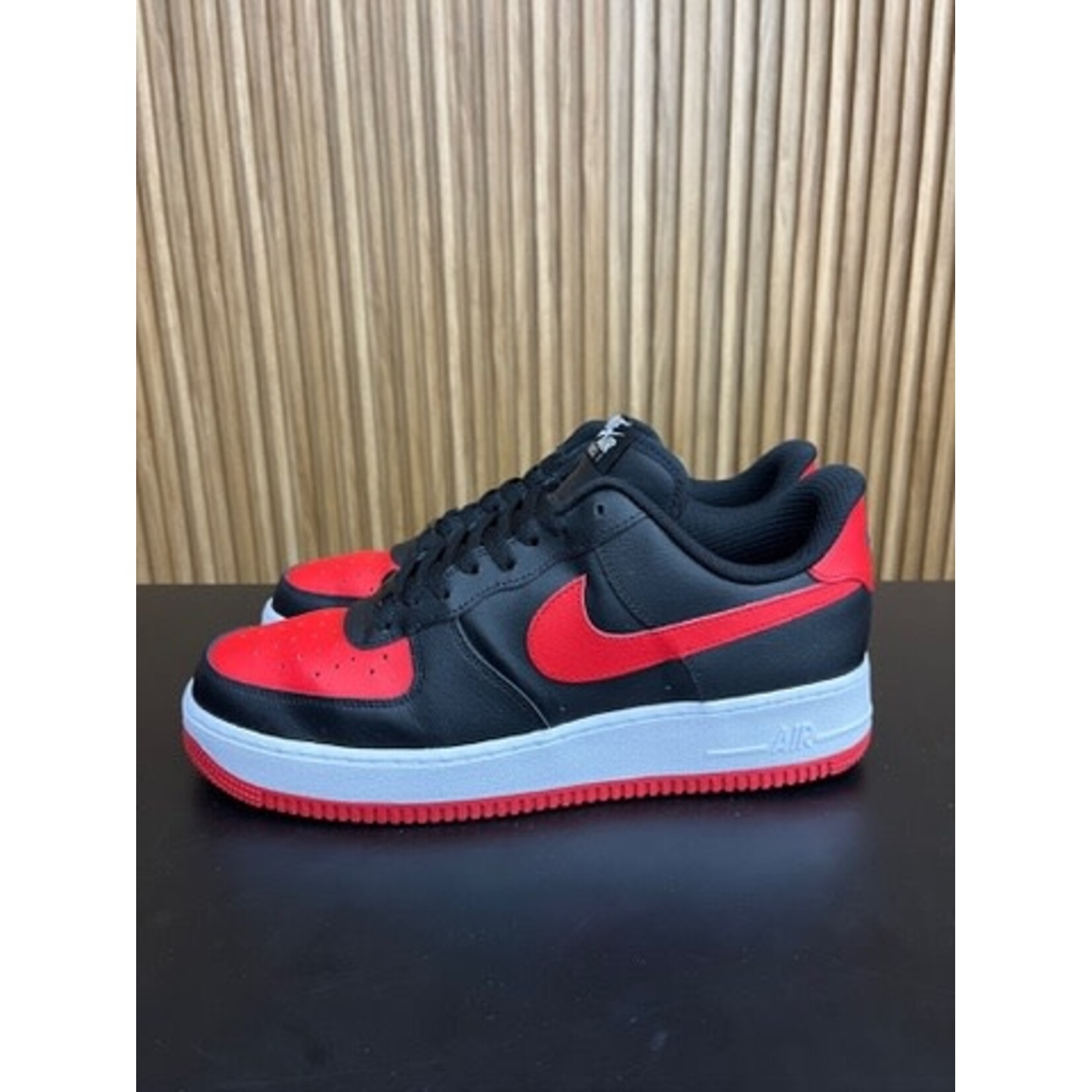 Nike Nike Air Force 1 Bred Nike ID Size 10, PREOWNED NO BOX