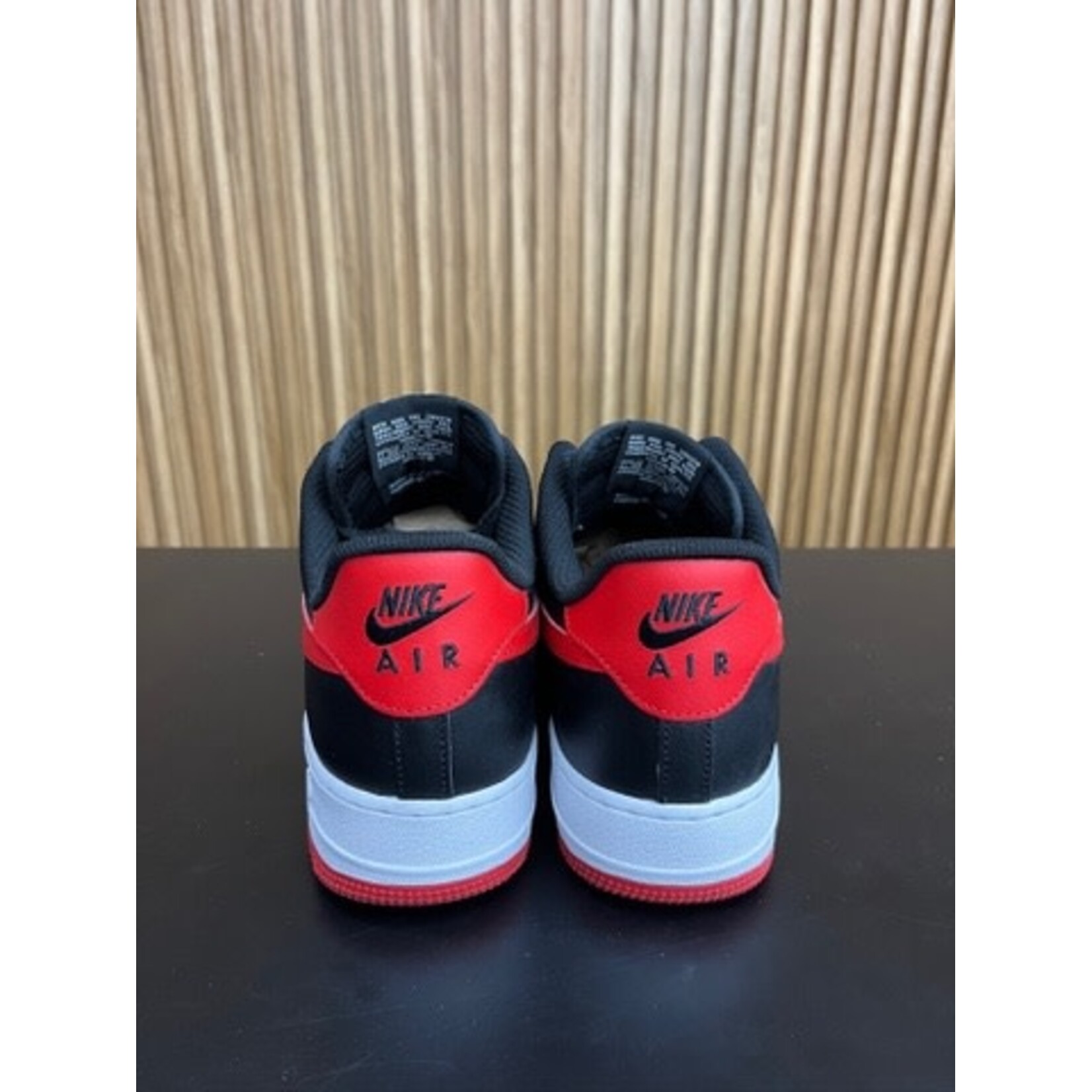 Nike Nike Air Force 1 Bred Nike ID Size 10, PREOWNED NO BOX