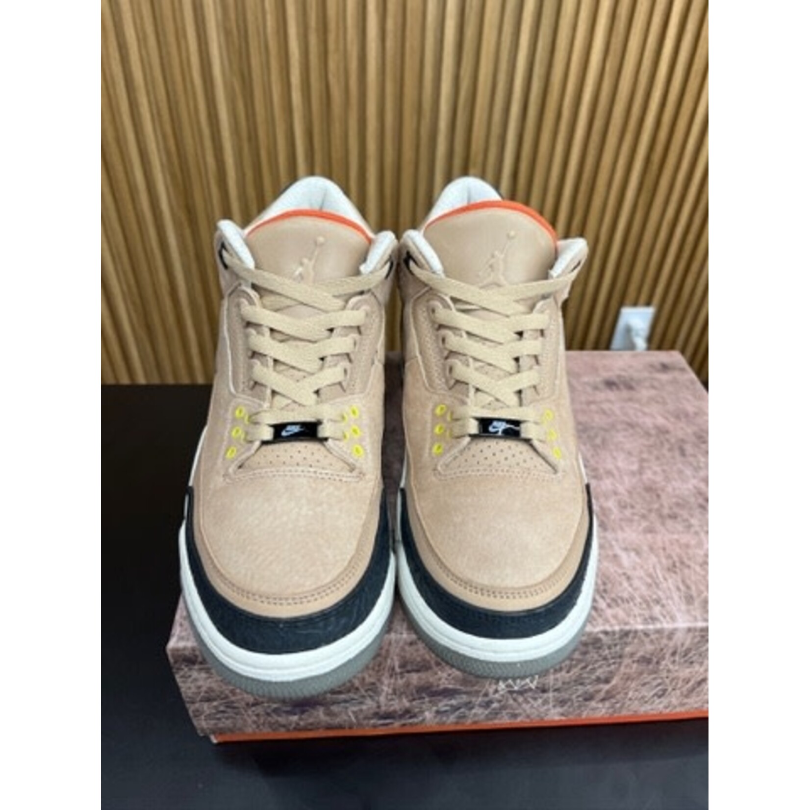 Jordan Jordan 3 Retro JTH Bio Beige Size 10, PREOWNED