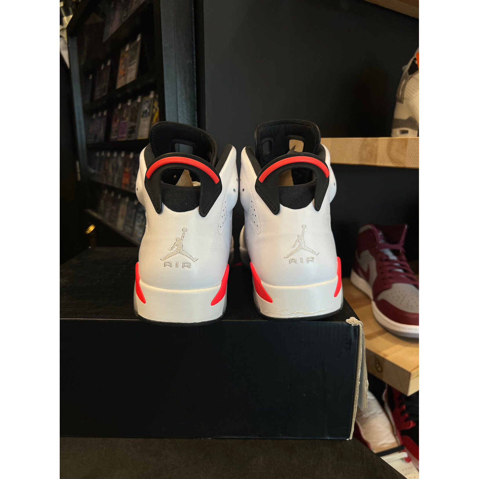 Jordan Jordan 6 RetroInfrared White (2014) Size 12, PREOWNED