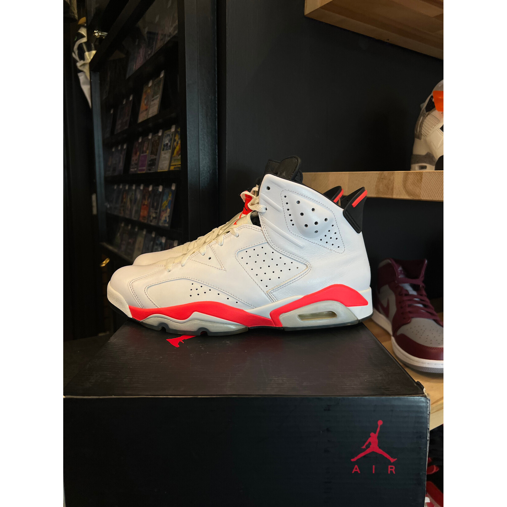 Jordan Jordan 6 RetroInfrared White (2014) Size 12, PREOWNED