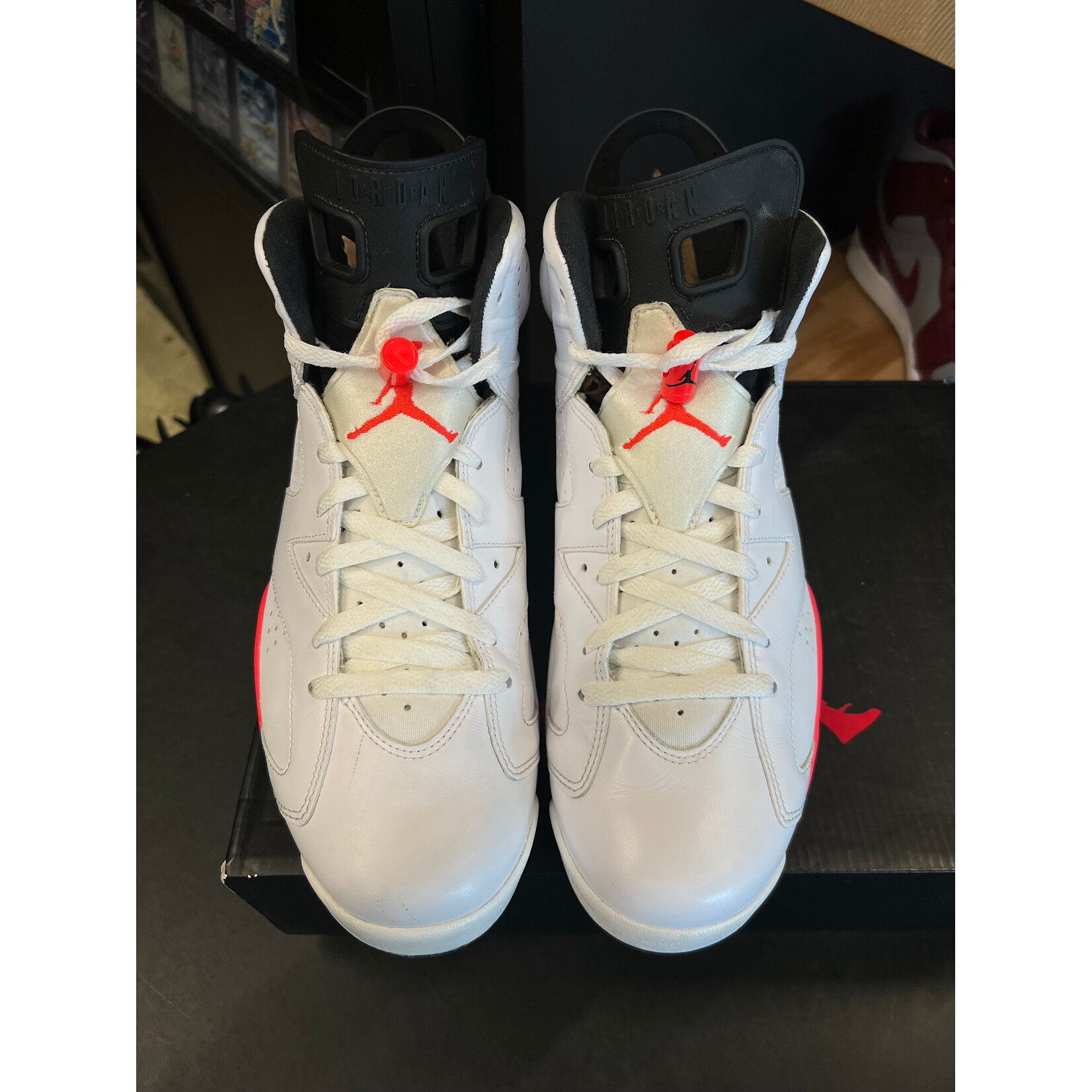 Jordan Jordan 6 RetroInfrared White (2014) Size 12, PREOWNED