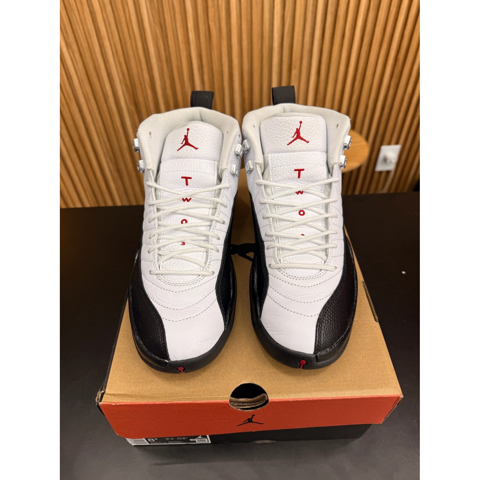 Jordan Jordan 12 Retro Taxi Flip  Size 8.5, PREOWNED