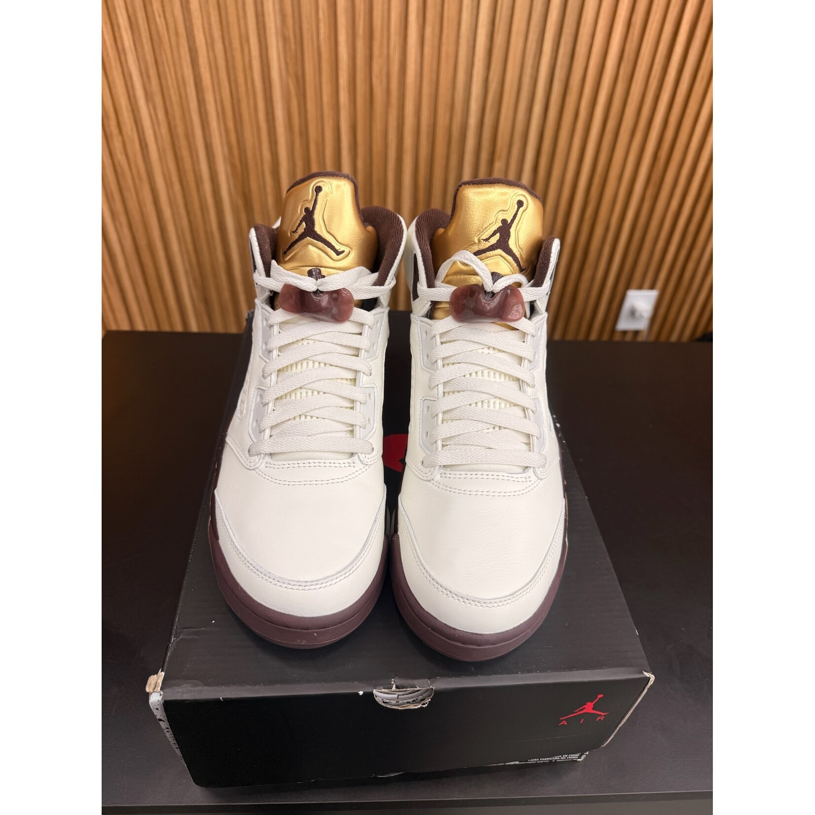 Jordan Jordan 5 Retro Golden Ticket (Women's) Size 11W, PREOWNED