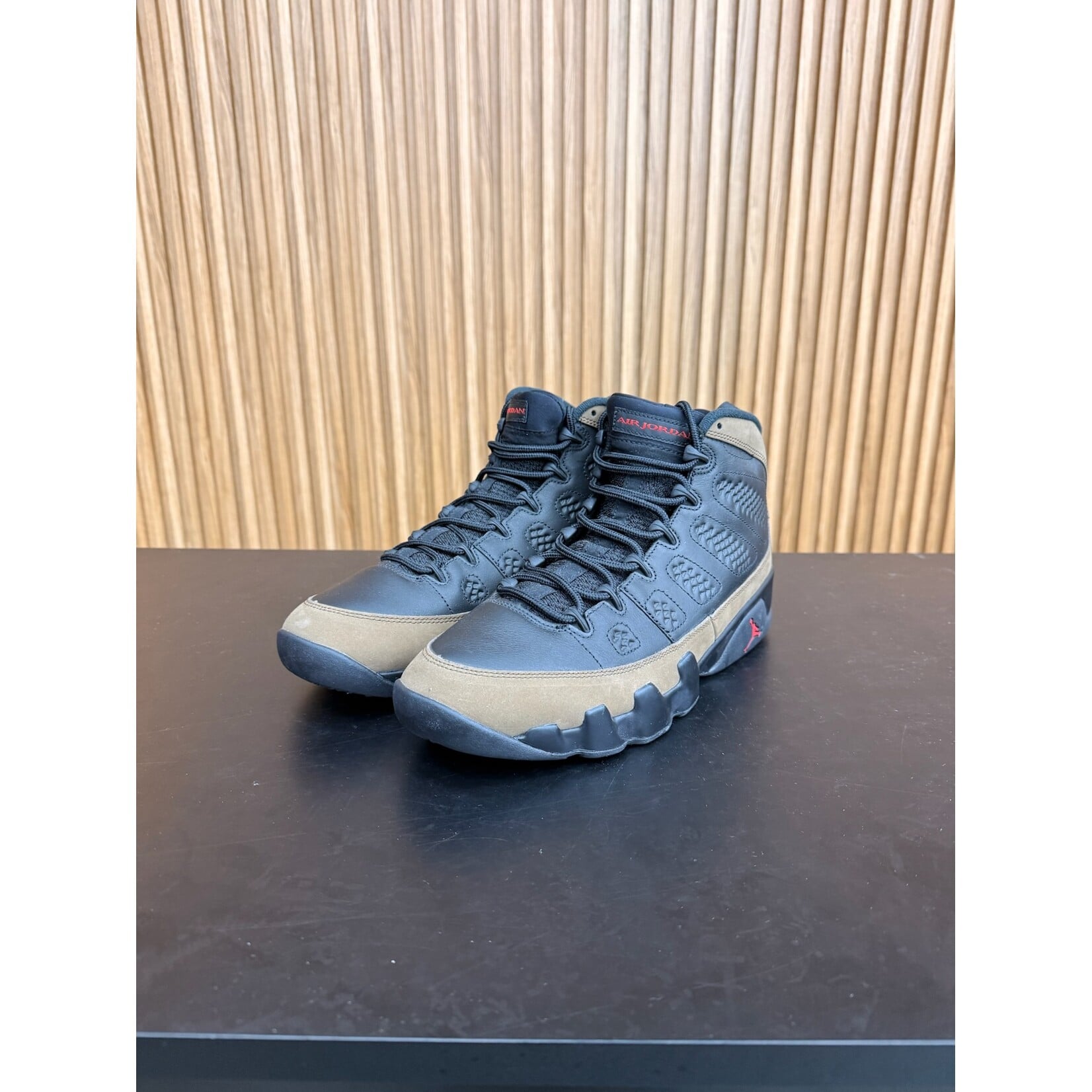 Jordan Jordan 9 Retro Olive (2024) Size 10, DS BRAND NEW NO BOX