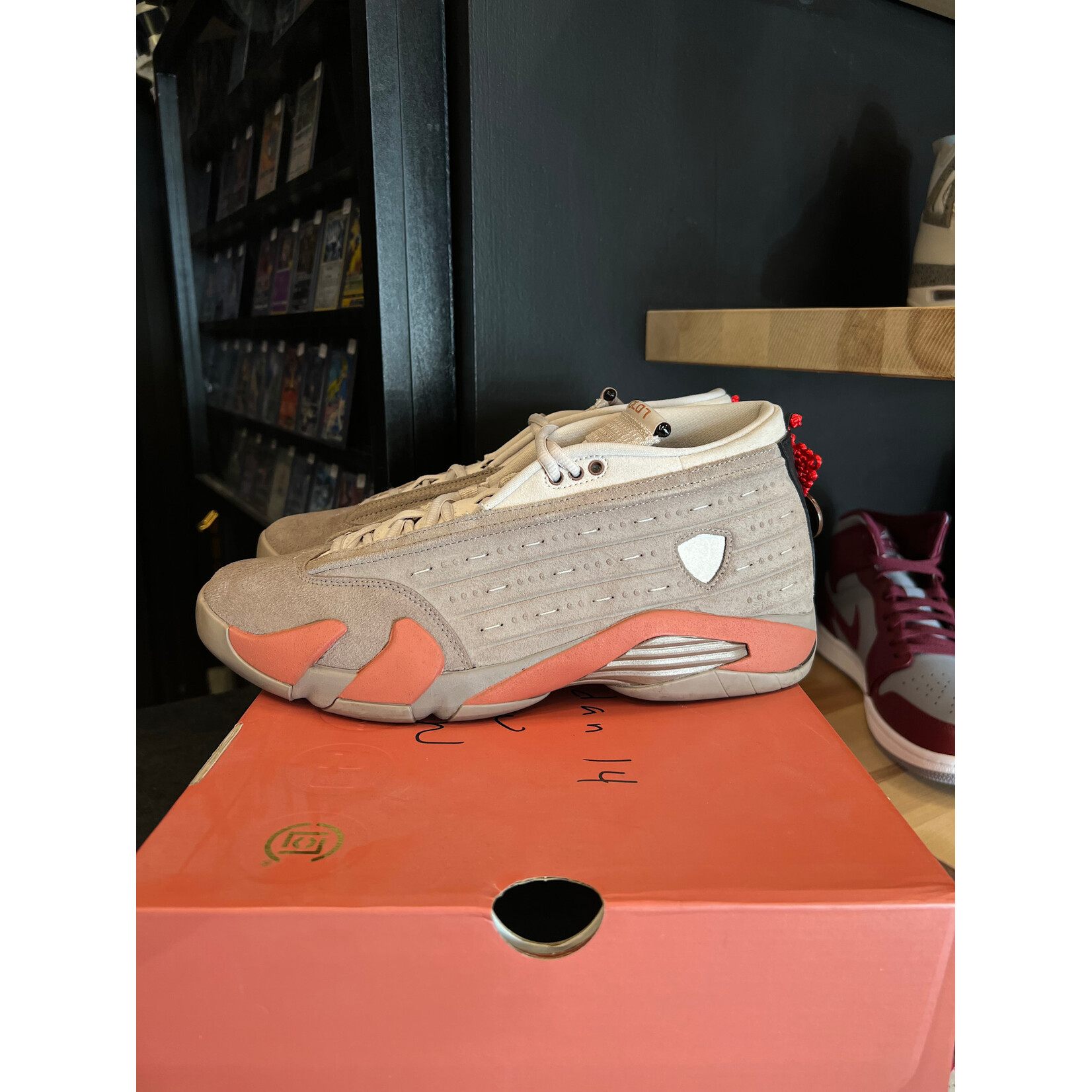 Jordan Jordan 14 Retro Low CLOT Terra Blush Size 11, PREOWNED