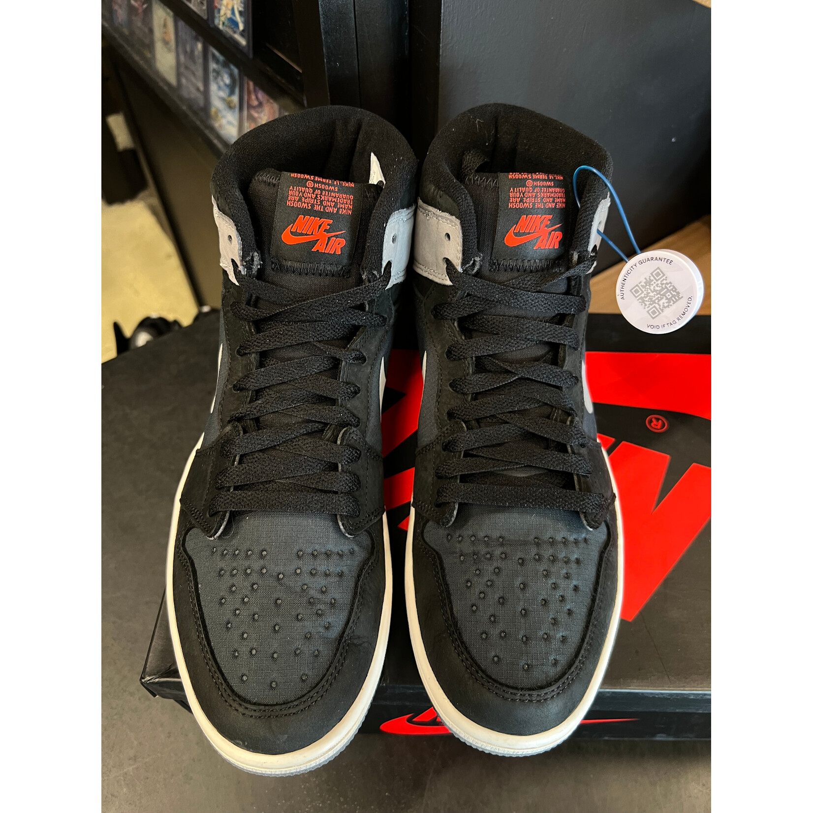 Jordan Jordan 1 Retro High Element Gore-Tex Black Particle Grey Size 9.5, PREOWNED