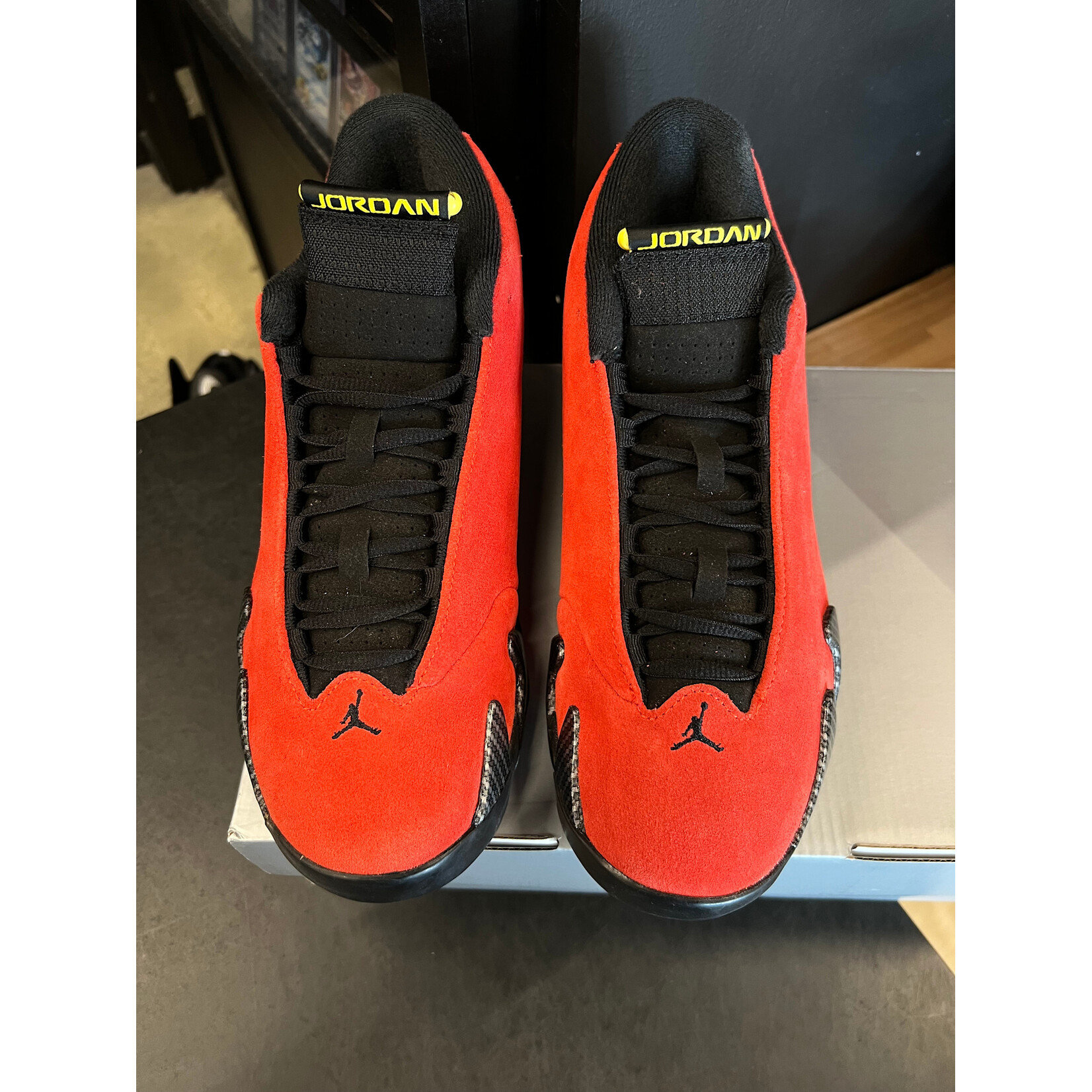 Jordan Jordan 14 Retro Ferrari (2025) Size 8, PREOWNED