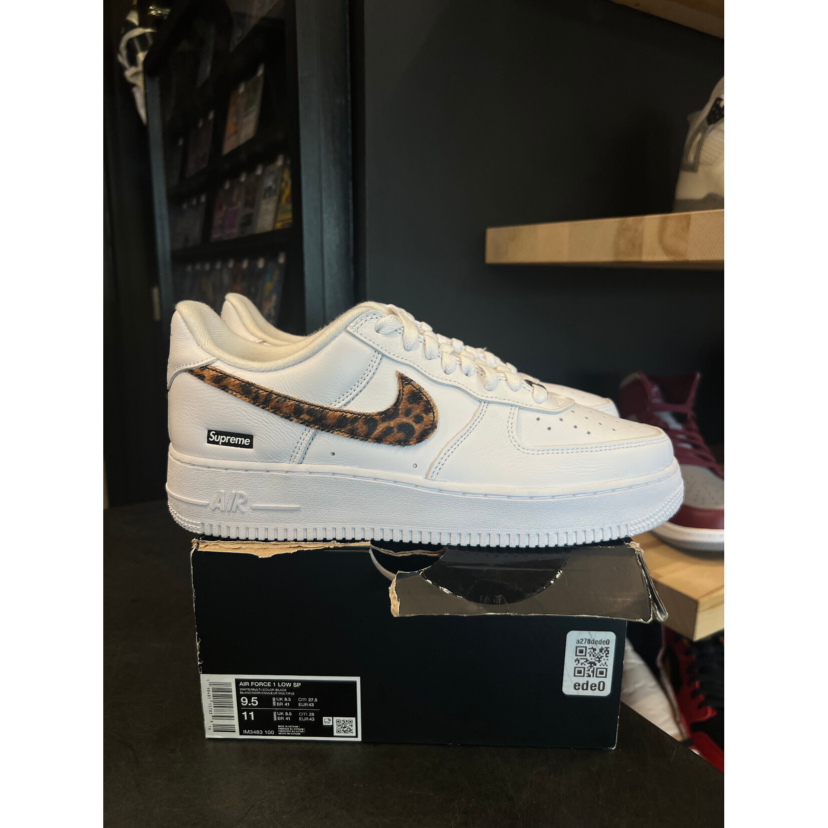 Nike Nike Air Force 1 Low Supreme GOODENOUGH Size 9.5, PREOWNED