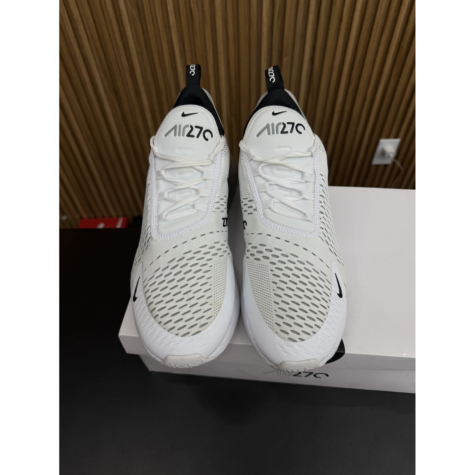 Nike Nike Air Max 270 White Black Size 13, PREOWNED