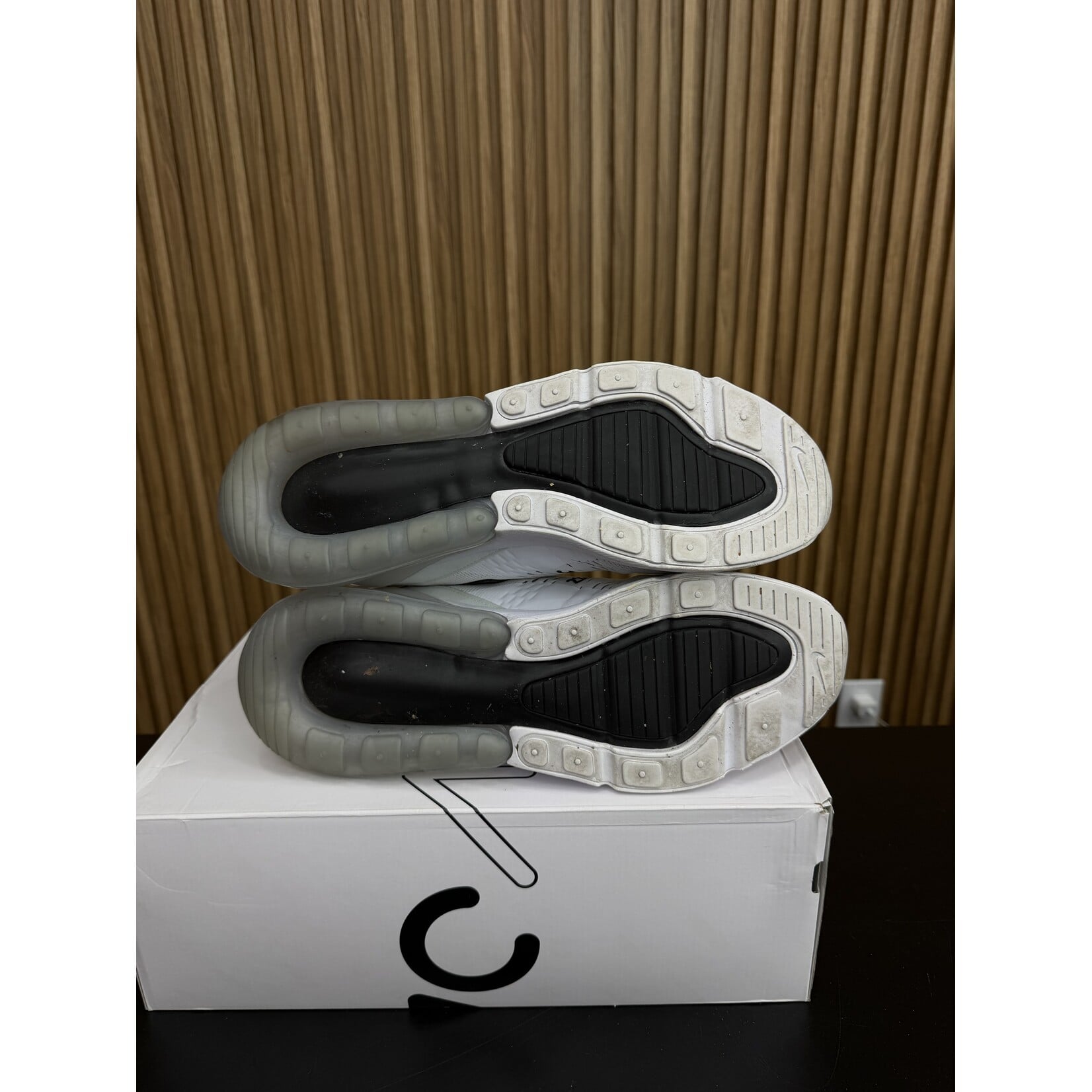Nike Nike Air Max 270 White Black Size 13, PREOWNED