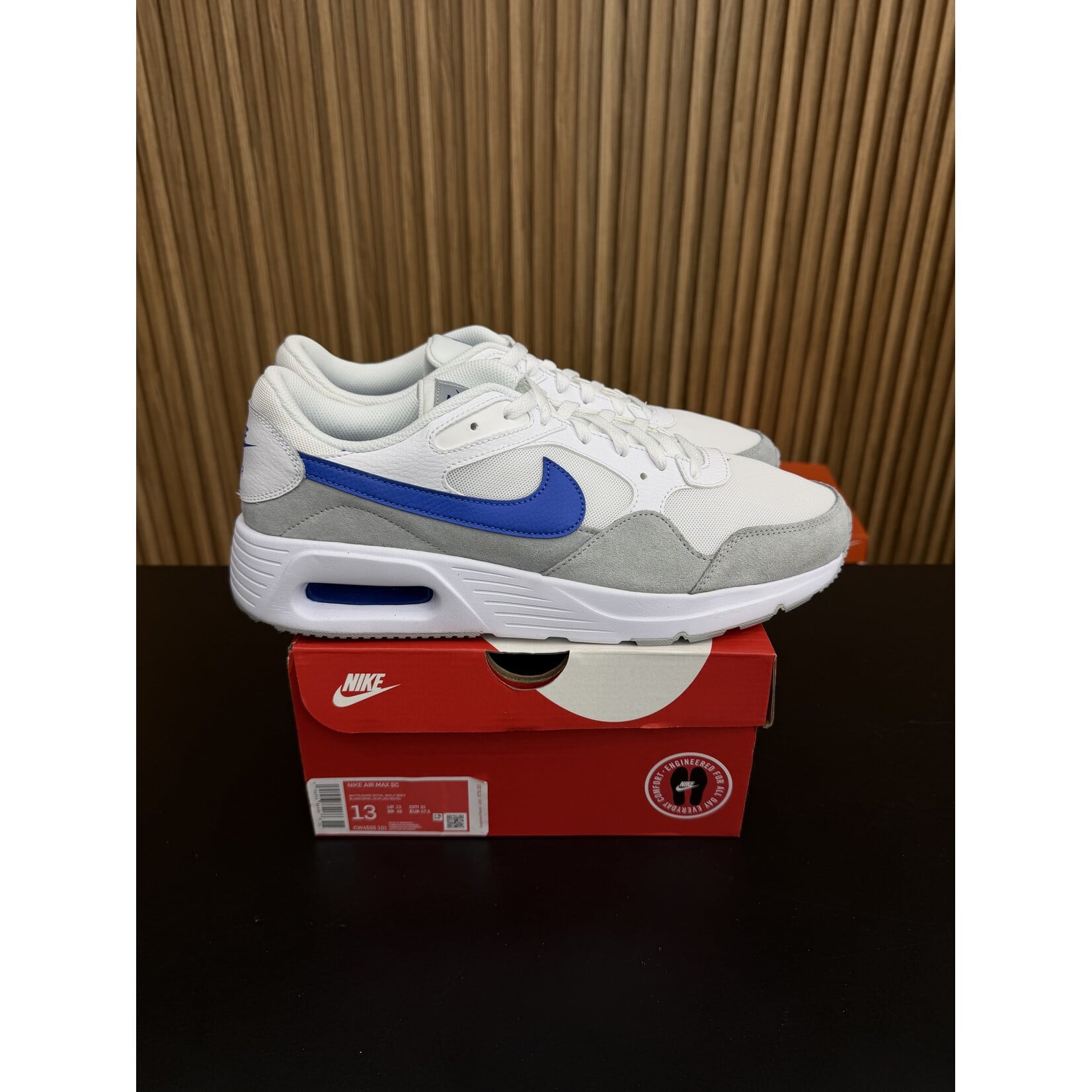 Nike Nike Air Max SC White Game Royal Size 13, PREOWNED