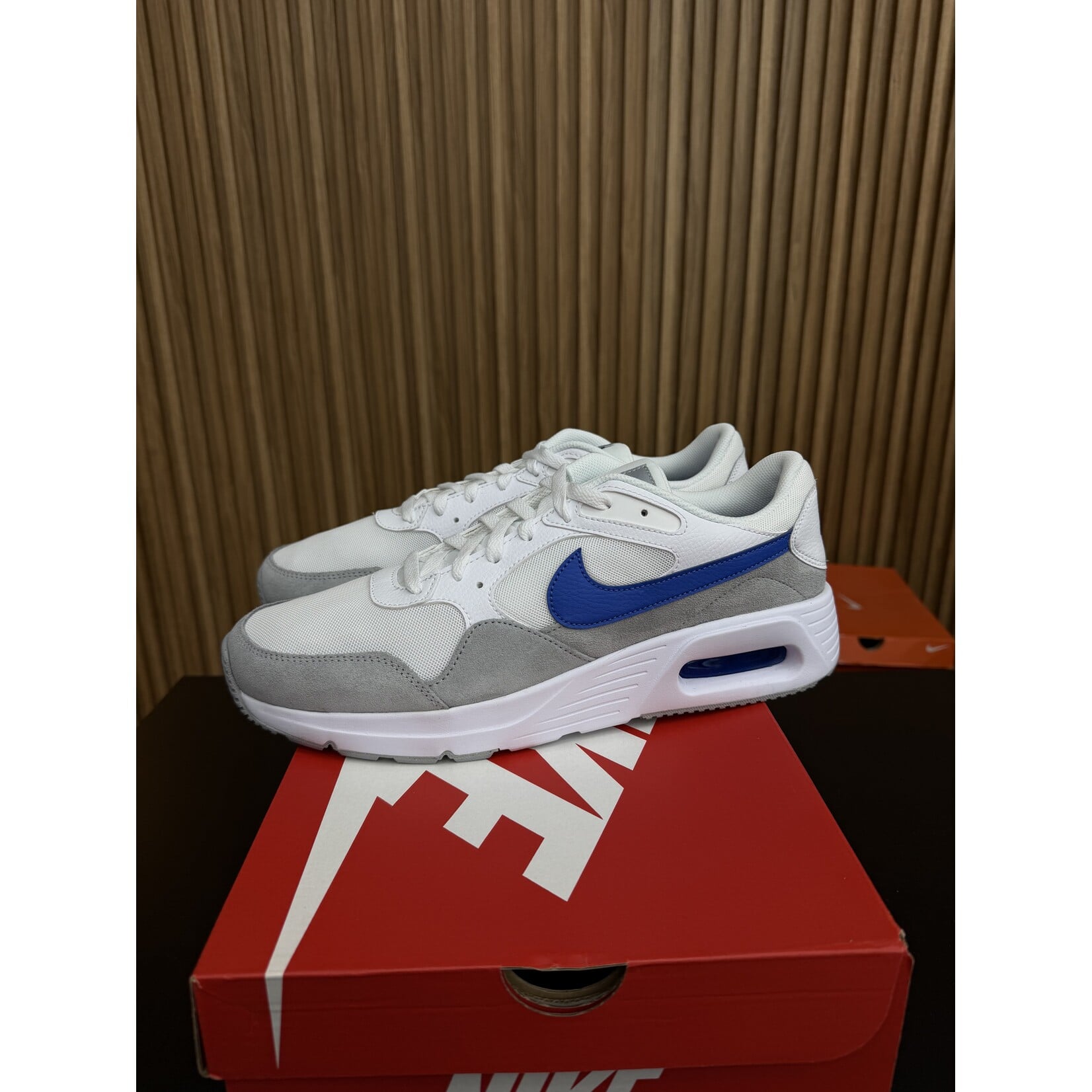 Nike Nike Air Max SC White Game Royal Size 13, PREOWNED