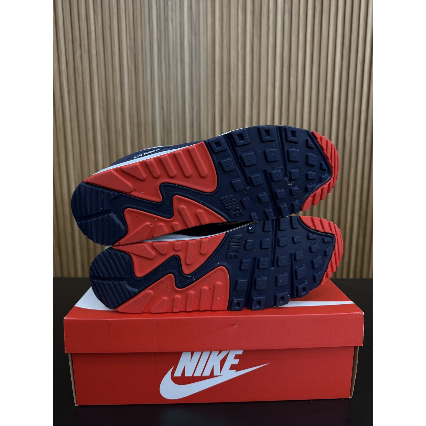 Nike Nike Air Max 90 Obsidian Track Red Size 13, PREOWNED