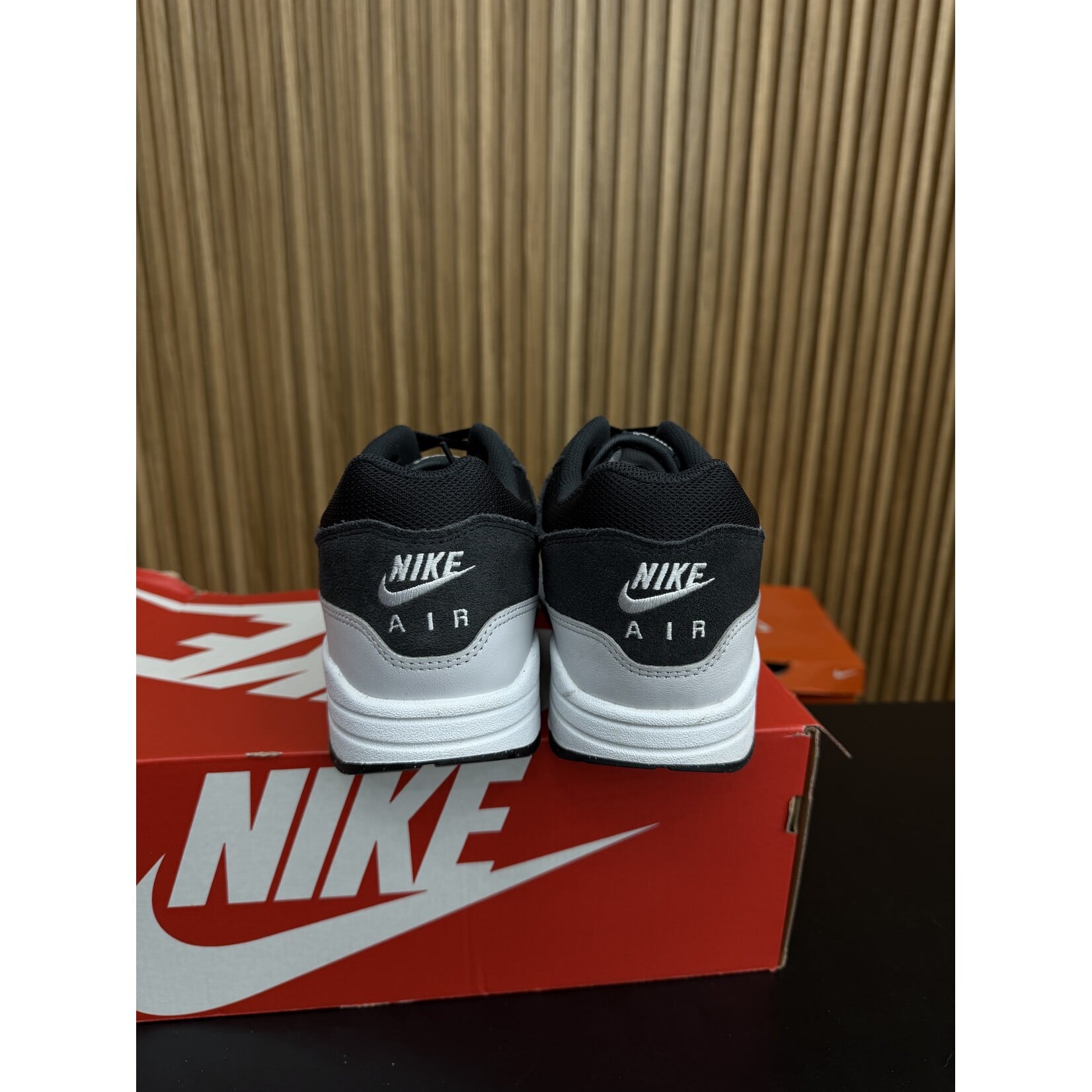 Nike Nike Air Max 1 Essential Off Noir Vast Grey Size 13, PREOWNED