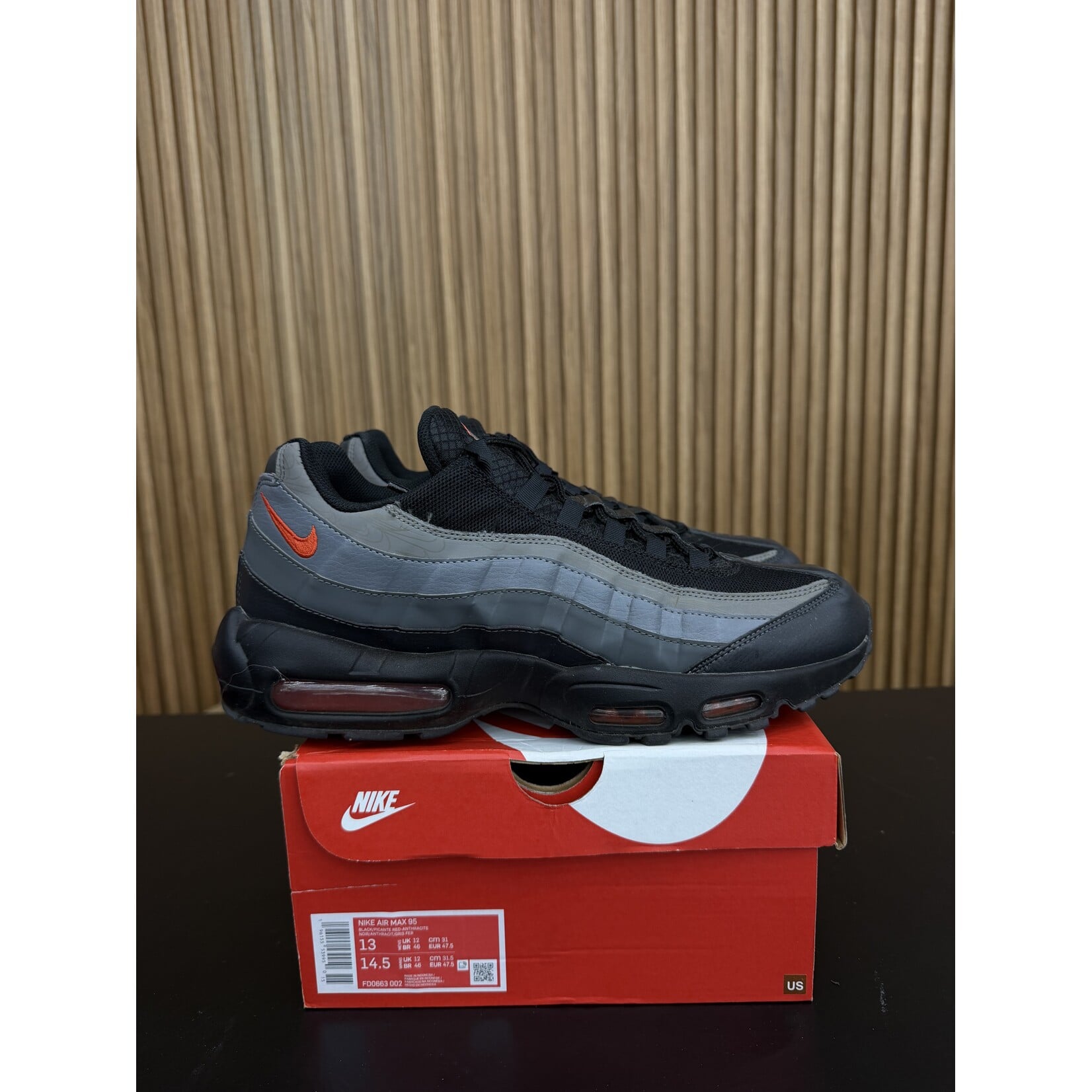 Nike Nike Air Max 95 Grey Reflective (2022) Size 13, PREOWNED