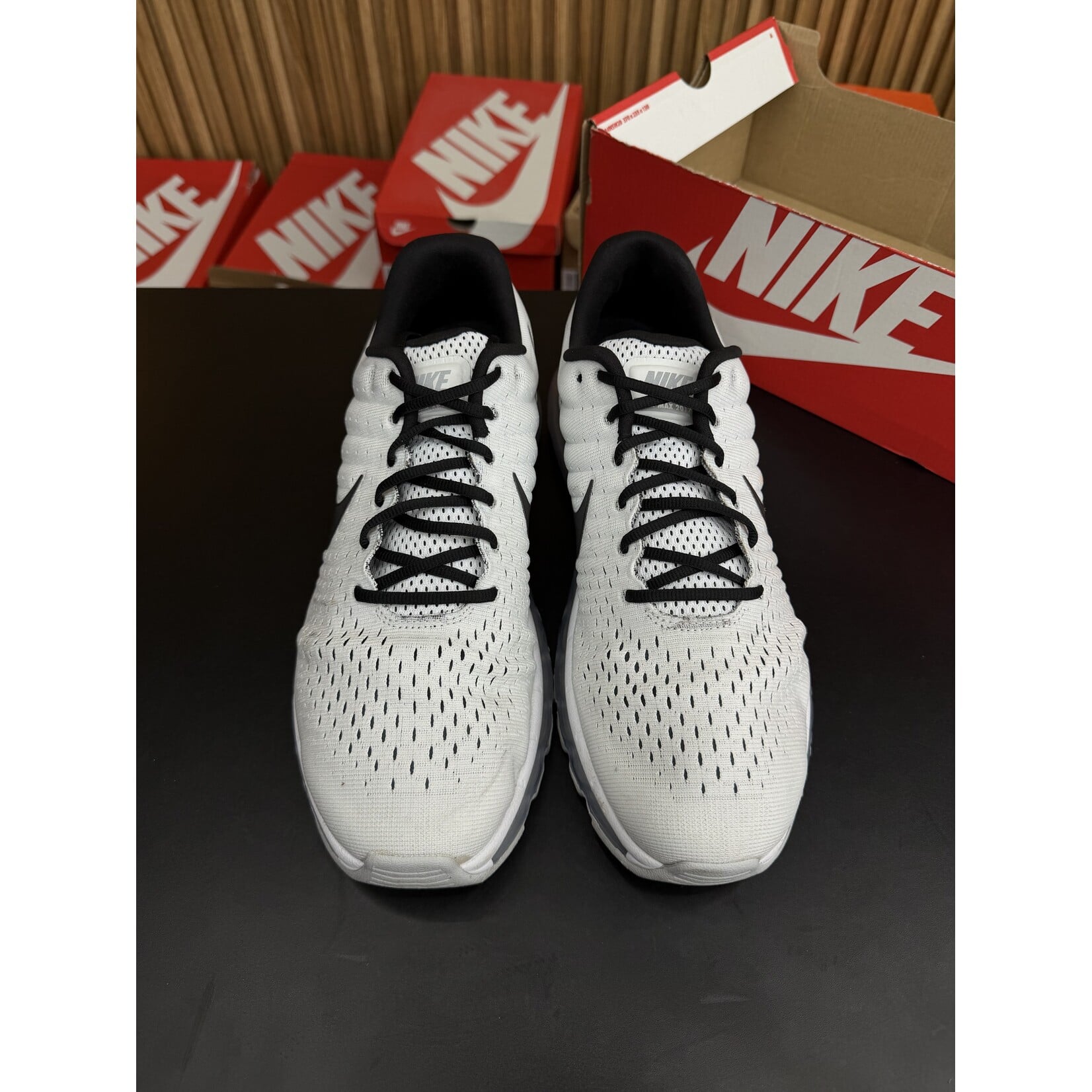 Nike Nike Air Max 2017 Wolf Grey Black Size 12, PREOWNED