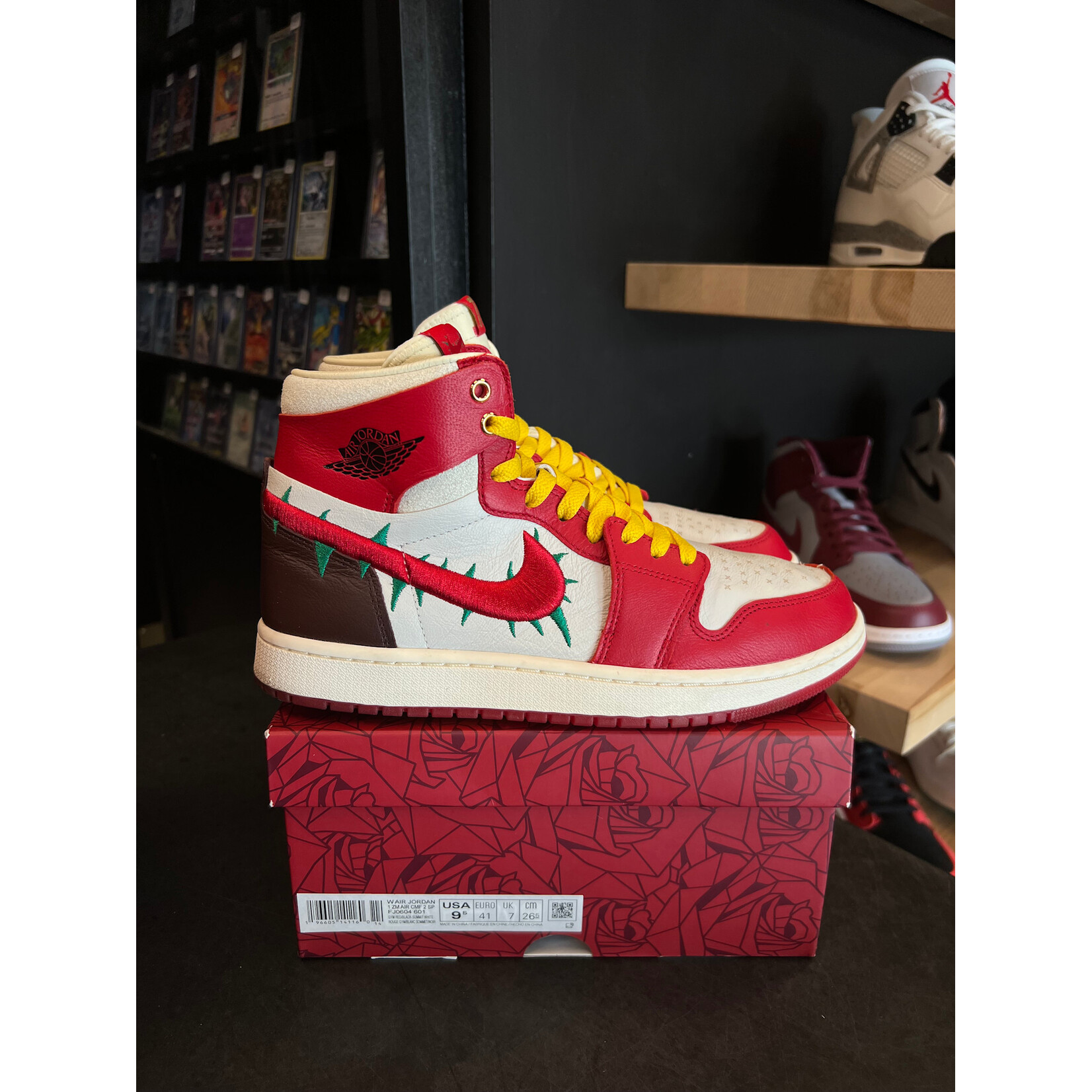 Jordan Jordan 1 High Zoom Air CMFT 2 Teyana Taylor A Rose From Harlem (Women's) Size 9.5W, PREOWNED