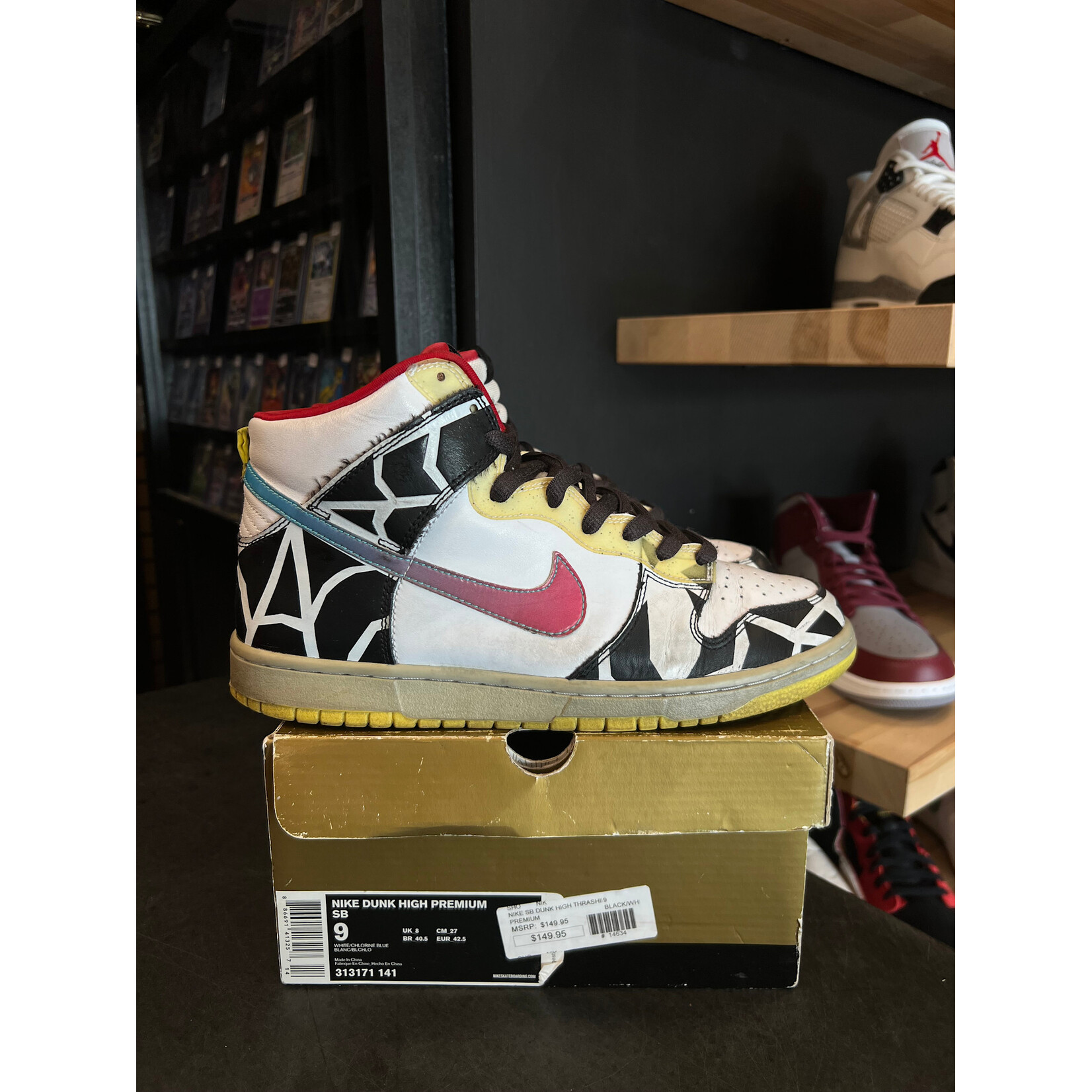 Nike Nike SB Dunk High Thrashin Size 9, PREOWNED