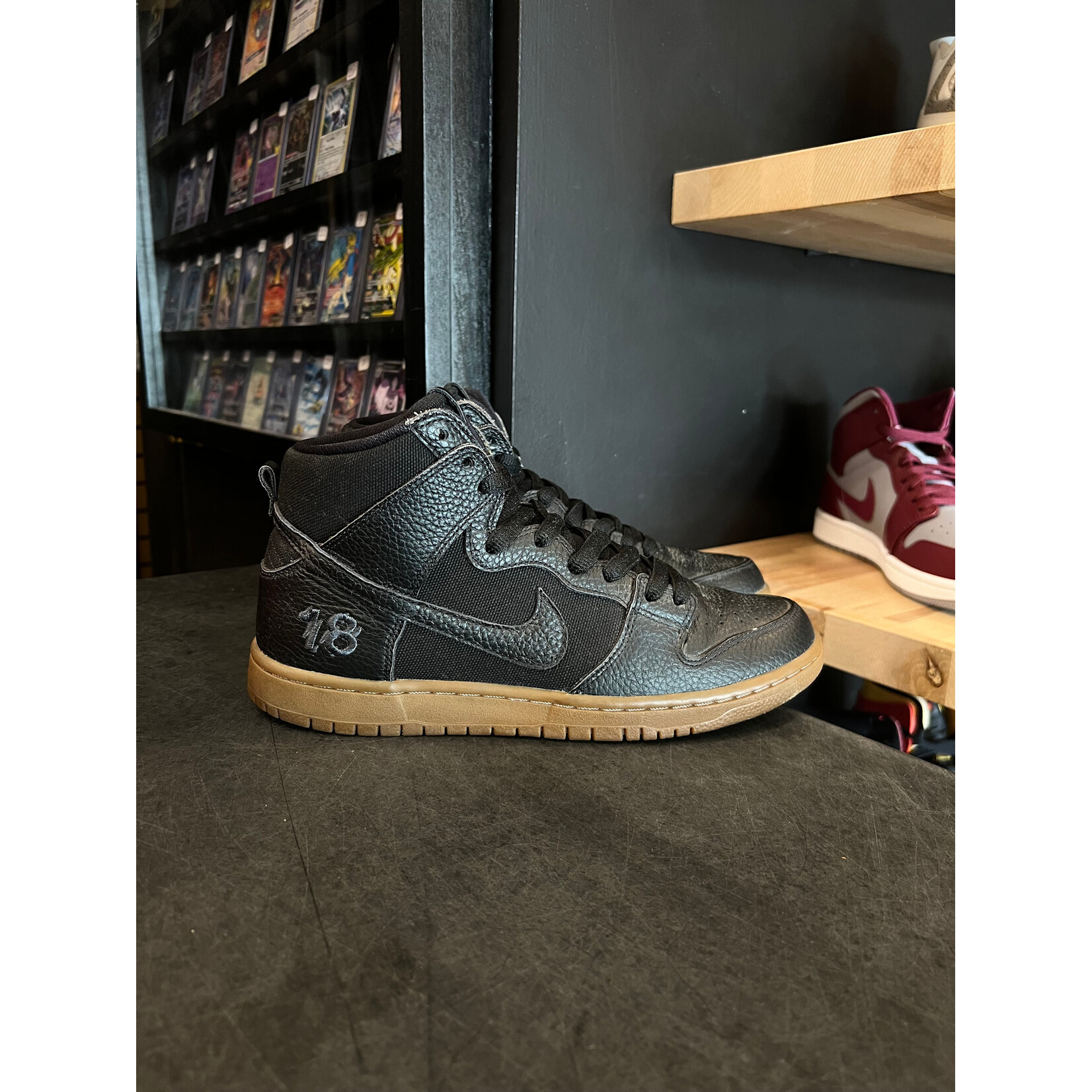 Nike Nike SB Dunk High Antihero Brian Anderson Black Size 9, PREOWNED