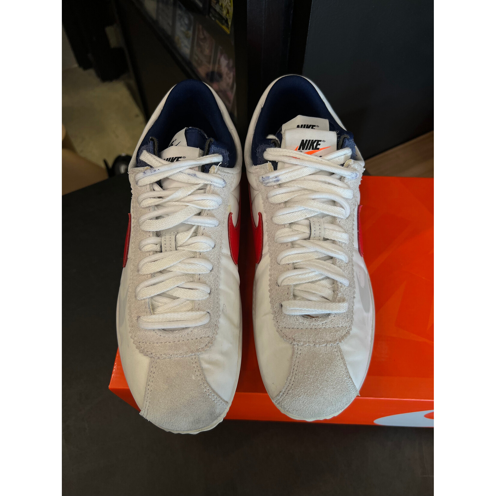 Nike Nike Zoom Cortez SP sacai White University Red Blue Size 9.5, PREOWNED