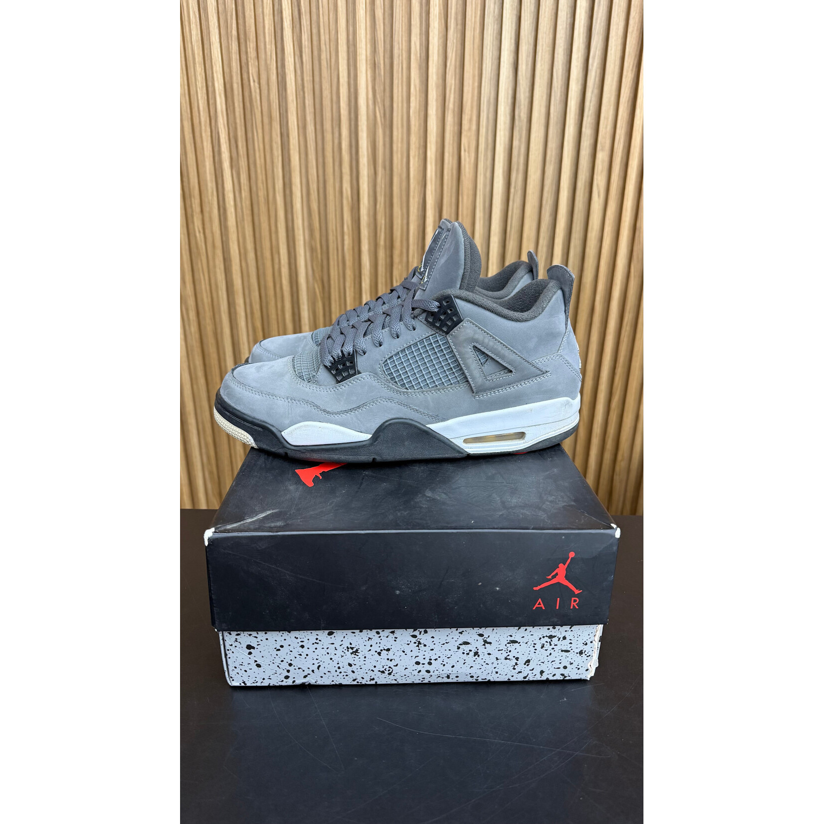 Jordan Jordan 4 Retro Cool Grey (2019) Size 12, PREOWNED