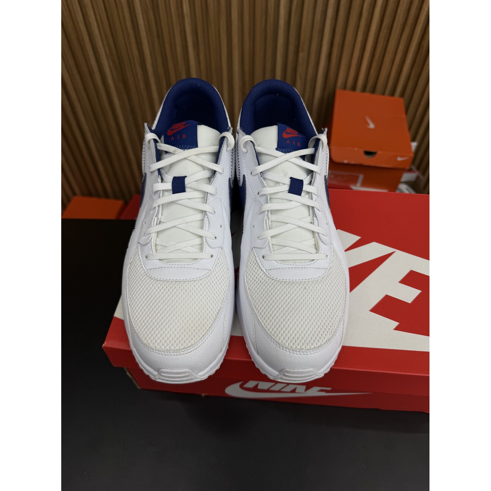 Nike Nike Air Max Excee White Royal Size 13, PREOWNED