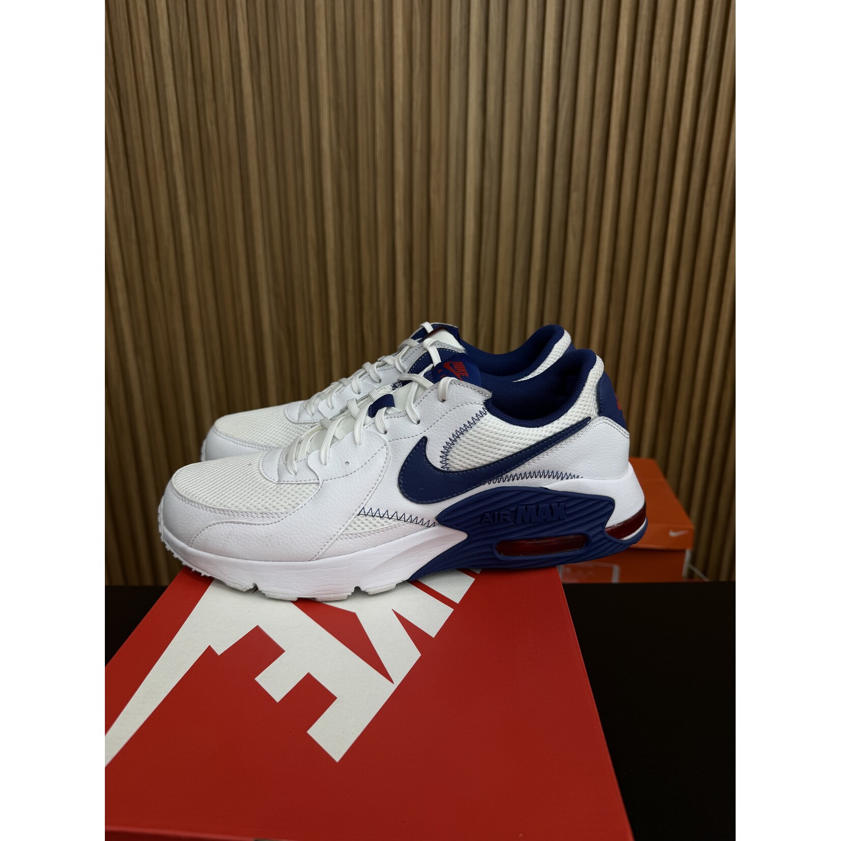 Nike Nike Air Max Excee White Royal Size 13, PREOWNED