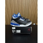 Jordan Jordan 3 Retro Sport Blue Size 9, PREOWNED