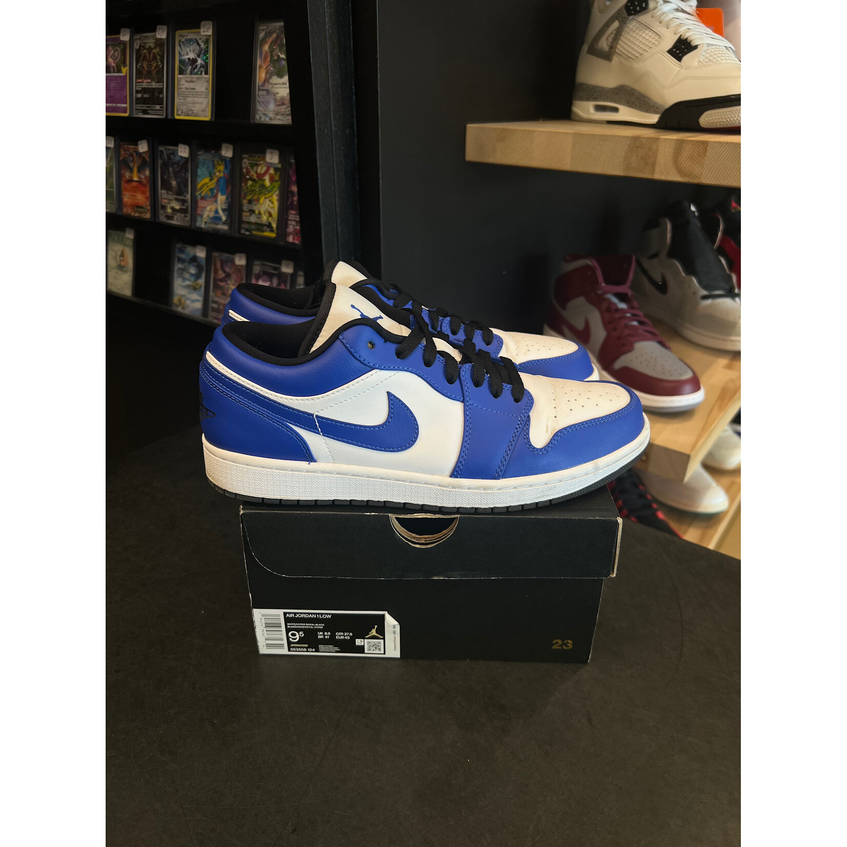Jordan Jordan 1 Low Game Royal Size 9.5, PREOWNED