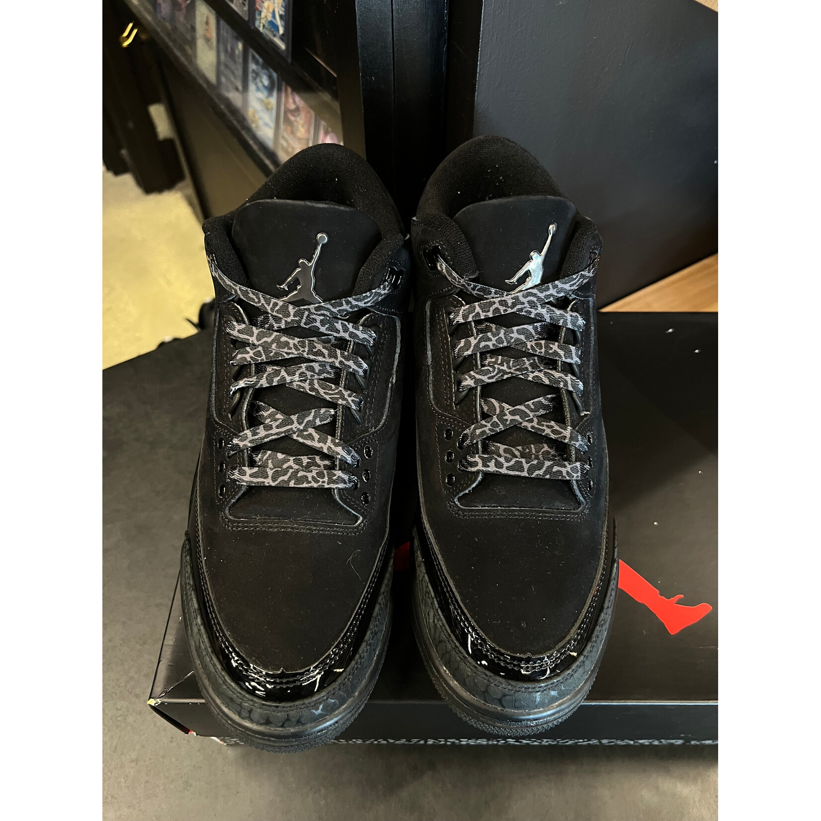 Jordan Jordan 3 Retro Black Cat (2025) Size 8.5, PREOWNED