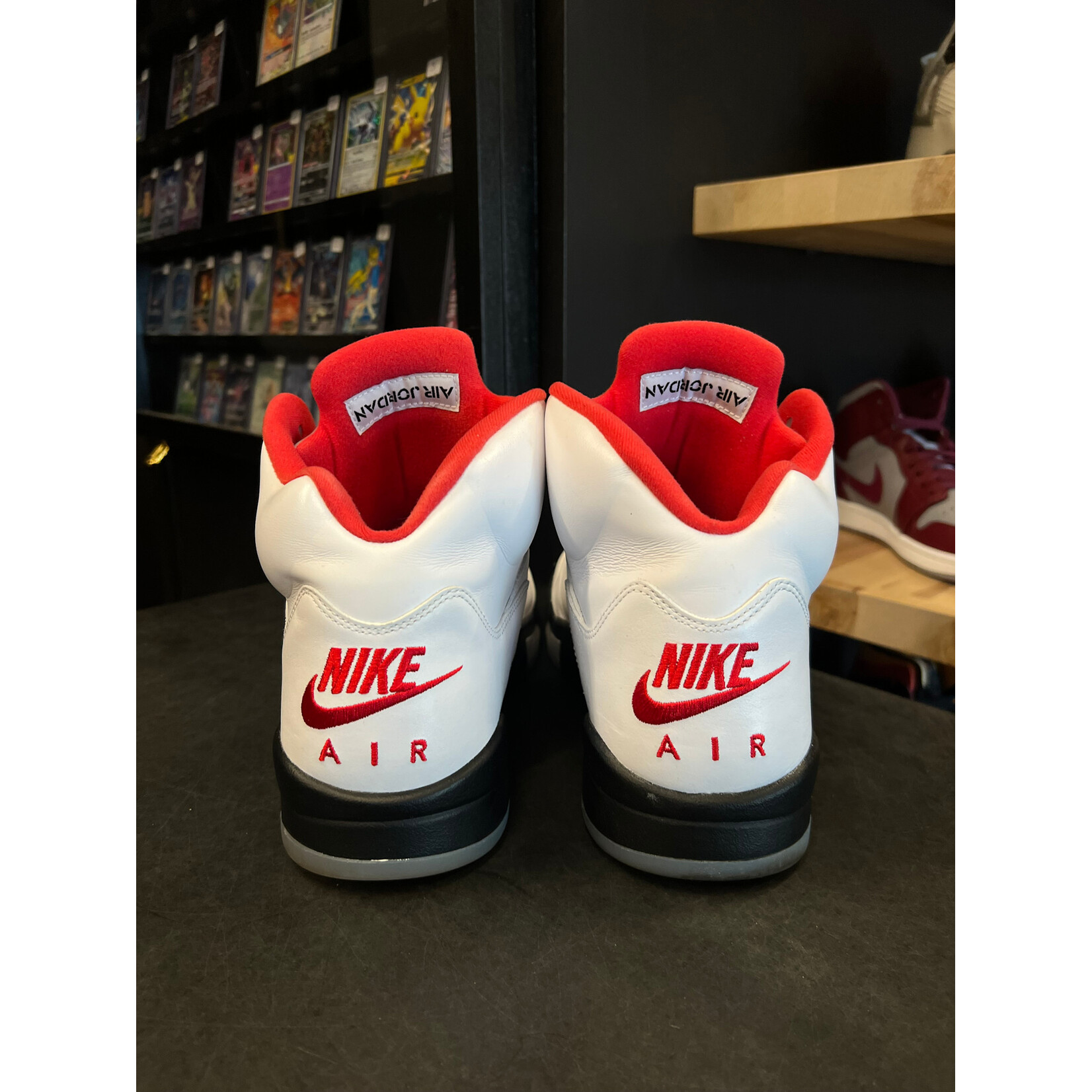 Jordan Jordan 5 Retro Fire Red Silver Tongue (2020) Size 14, PREOWNED