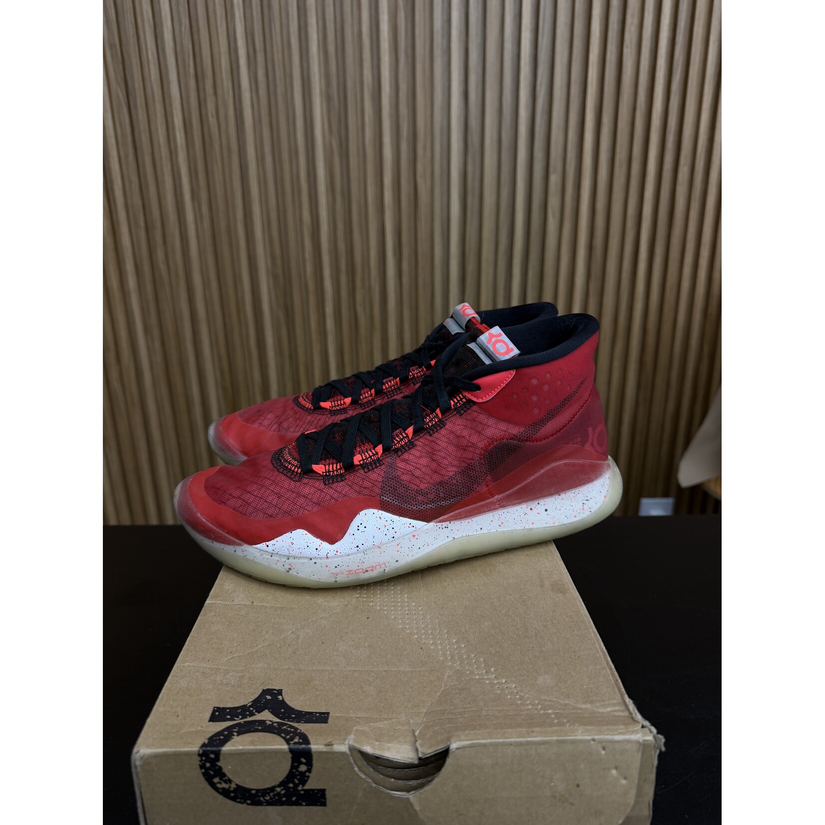 Nike Nike KD 12 University Red Size 9, PREOWNED