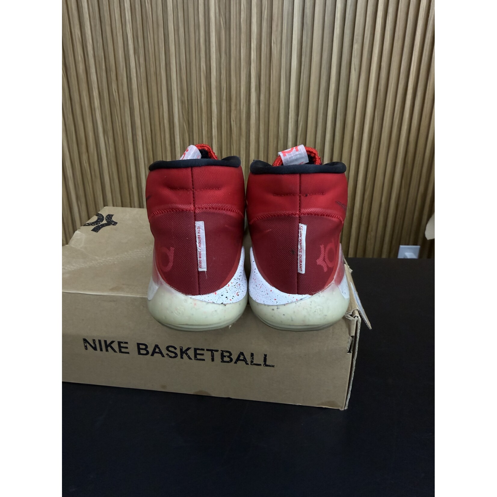 Nike Nike KD 12 University Red Size 9, PREOWNED