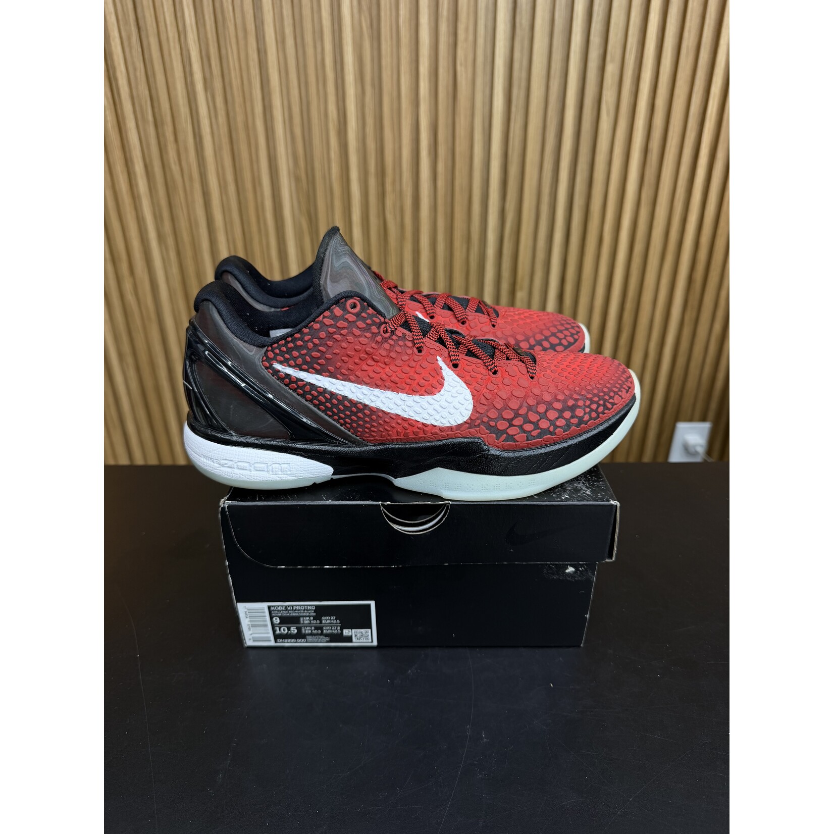 Nike Nike Kobe 6 Protro Challenge Red All-Star (2021) Size 9, PREOWNED*