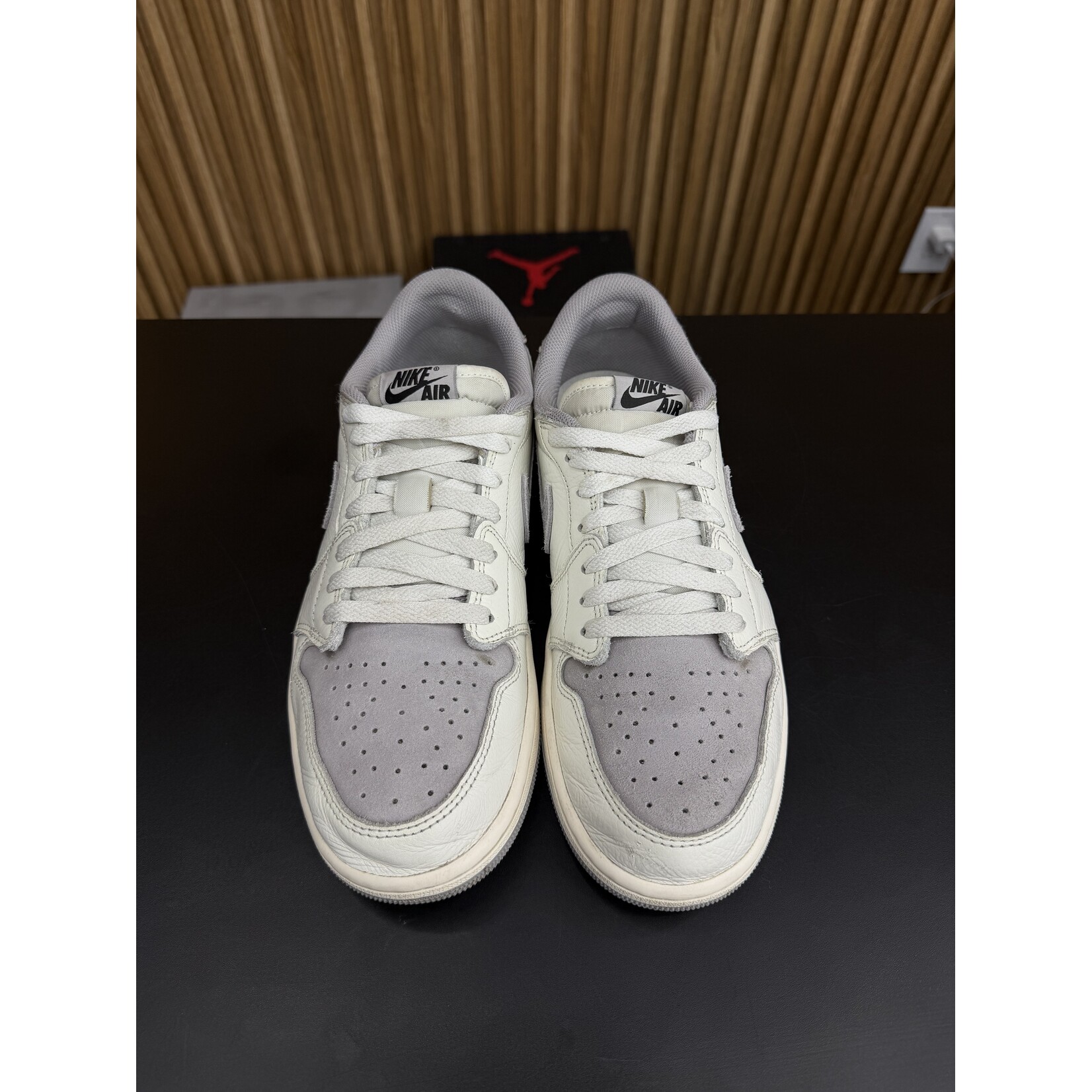 Jordan Jordan 1 Retro Low OG Atmosphere Grey Size 10.5, PREOWNED NO BOX