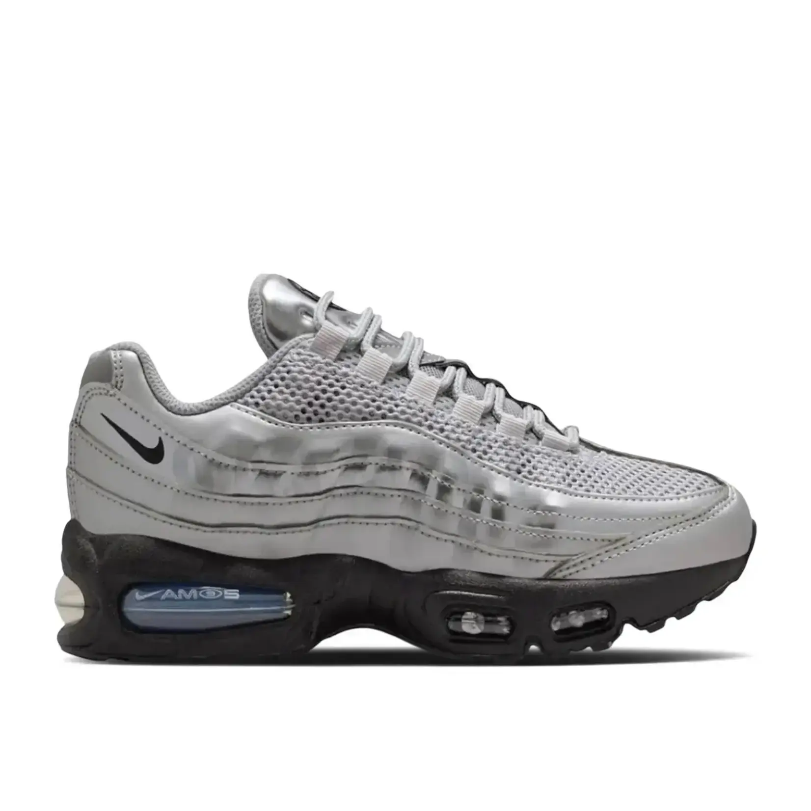 Nike Nike Air Max 95 SE Big Bubble Total 90 Metallic Silver Size 12, DS BRAND NEW*