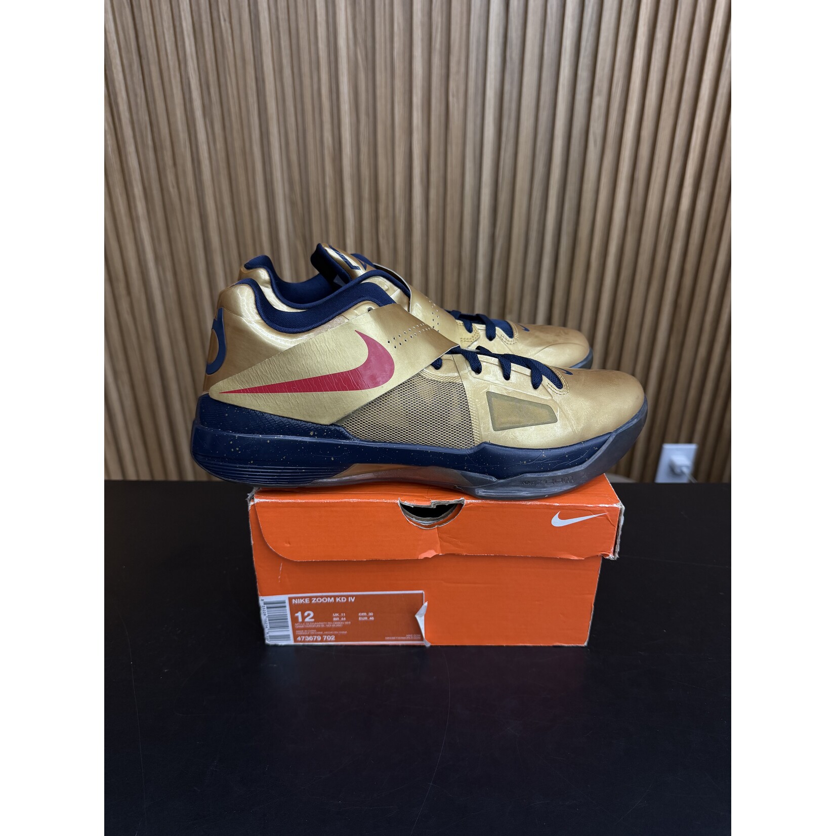 Nike Nike KD 4 Gold Medal Size 12, PREOWNED*