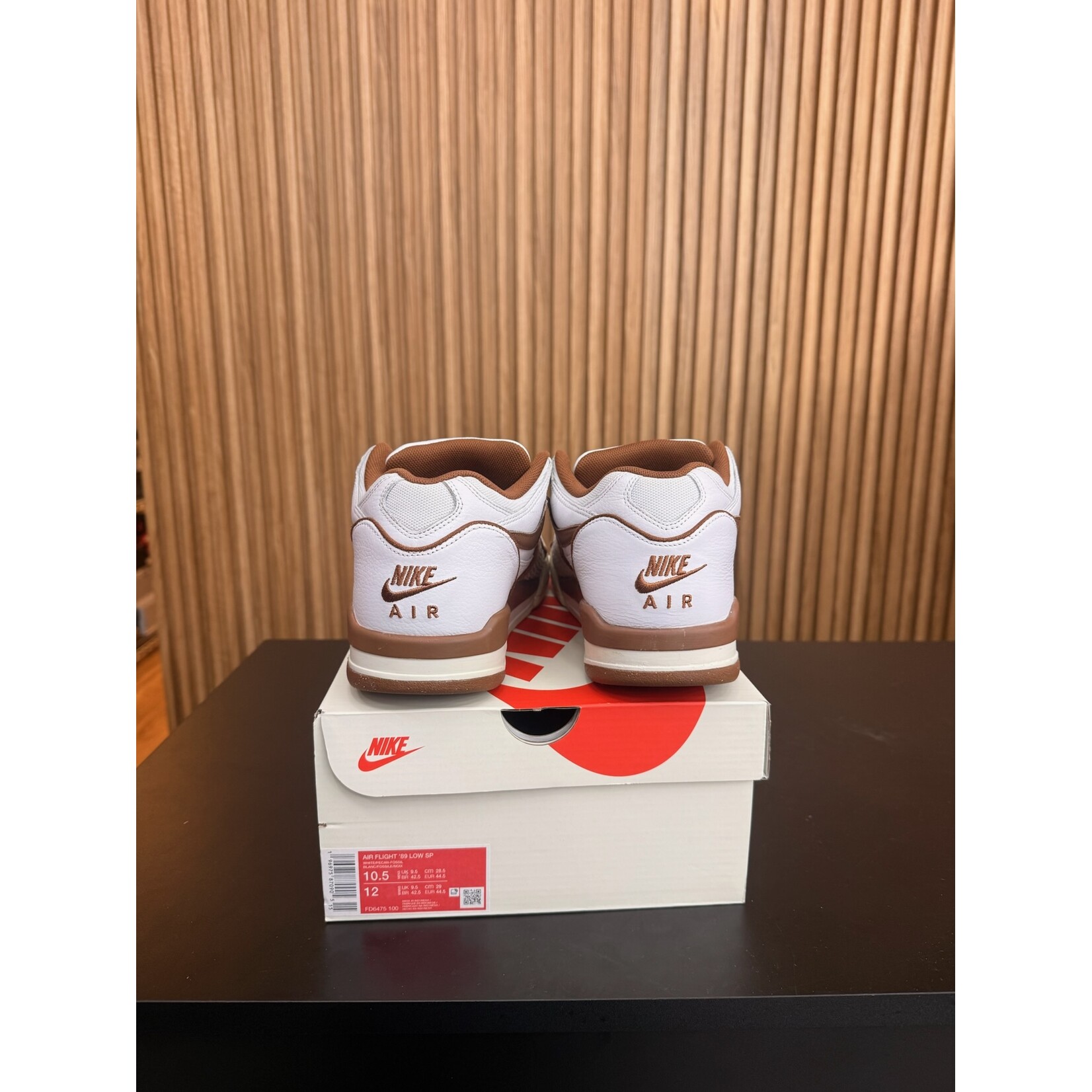 Nike Nike Air Flight '89 Low SP Stussy Pecan Size 10.5, PREOWNED