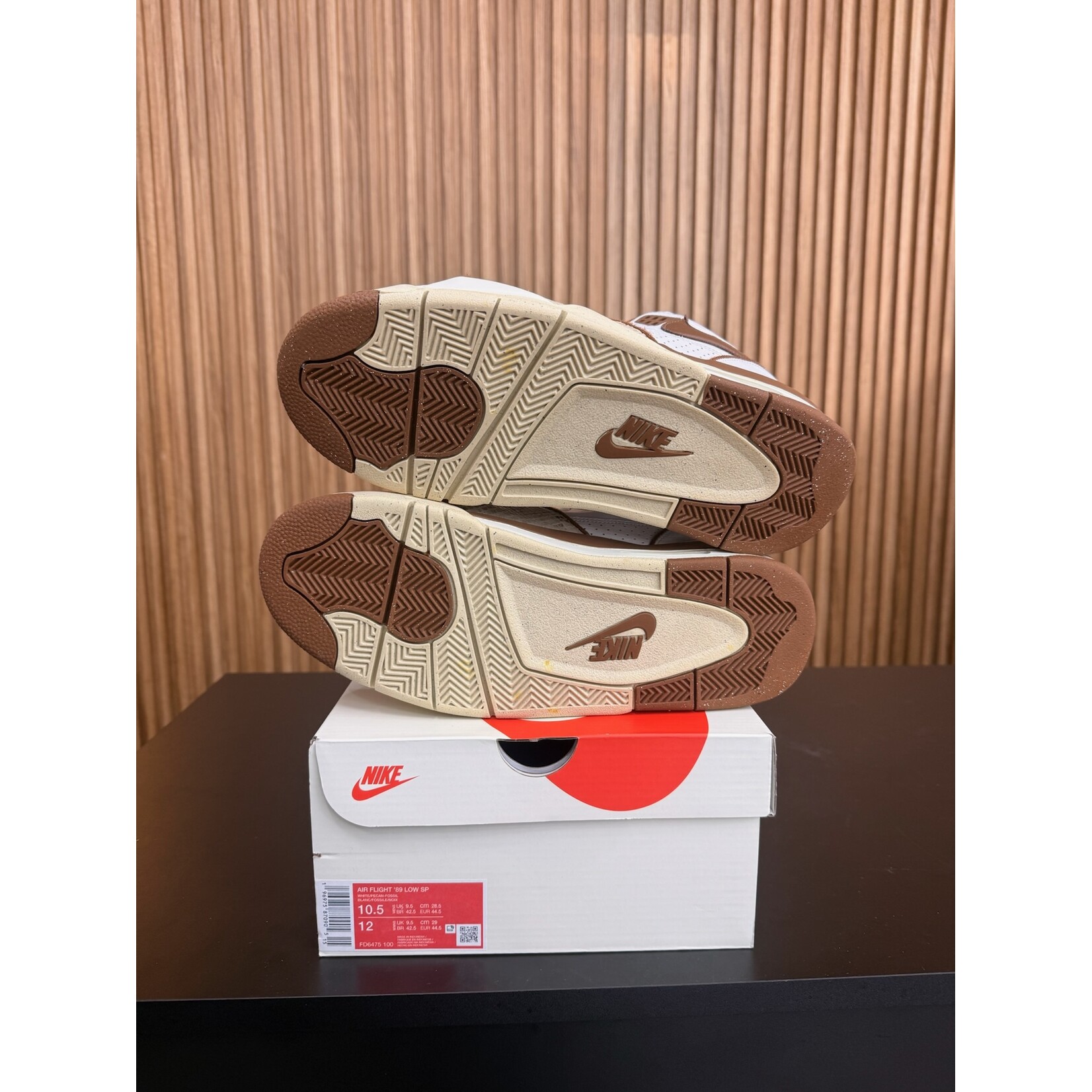 Nike Nike Air Flight '89 Low SP Stussy Pecan Size 10.5, PREOWNED